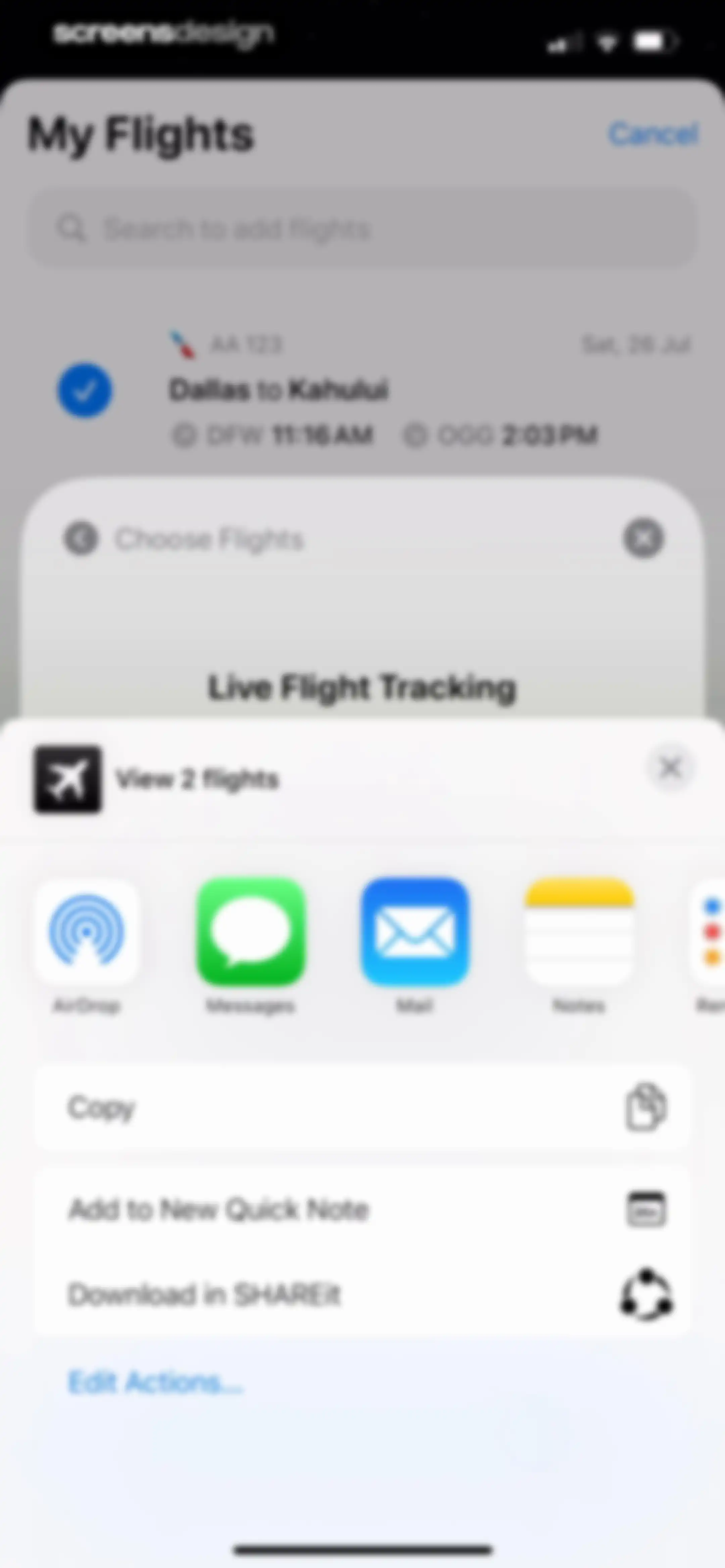 Flighty – Live Flight Tracker screen 98