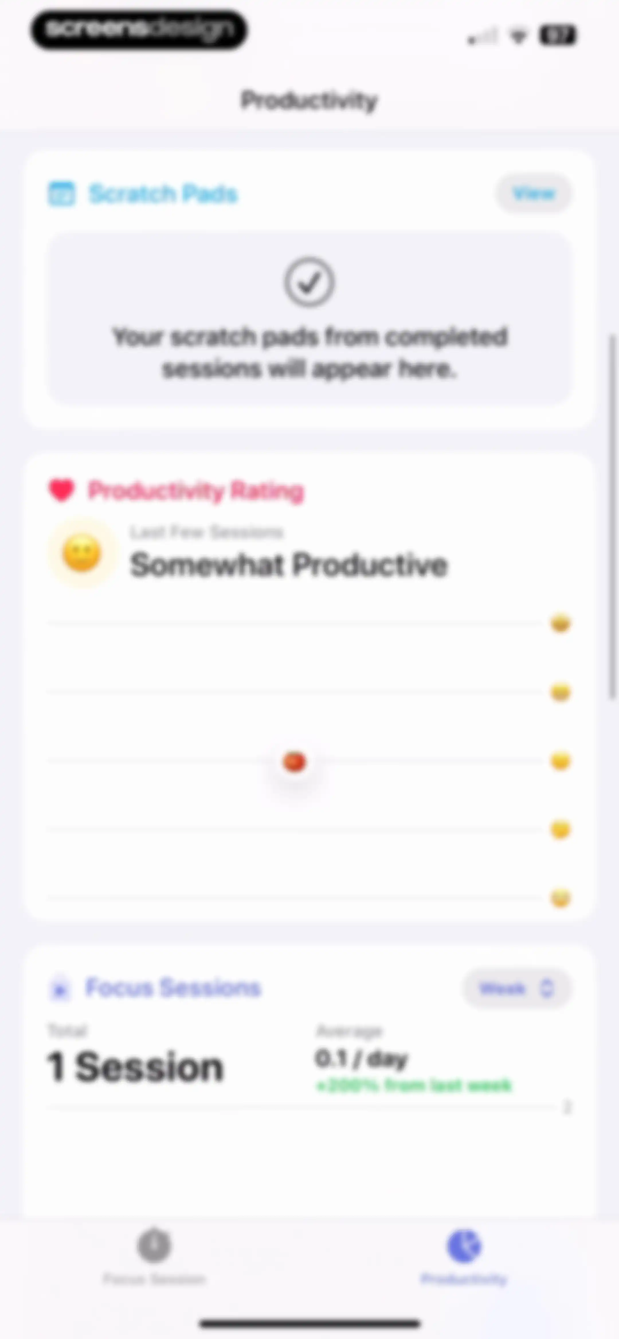 Focused Work - Pomodoro Timer screen 115