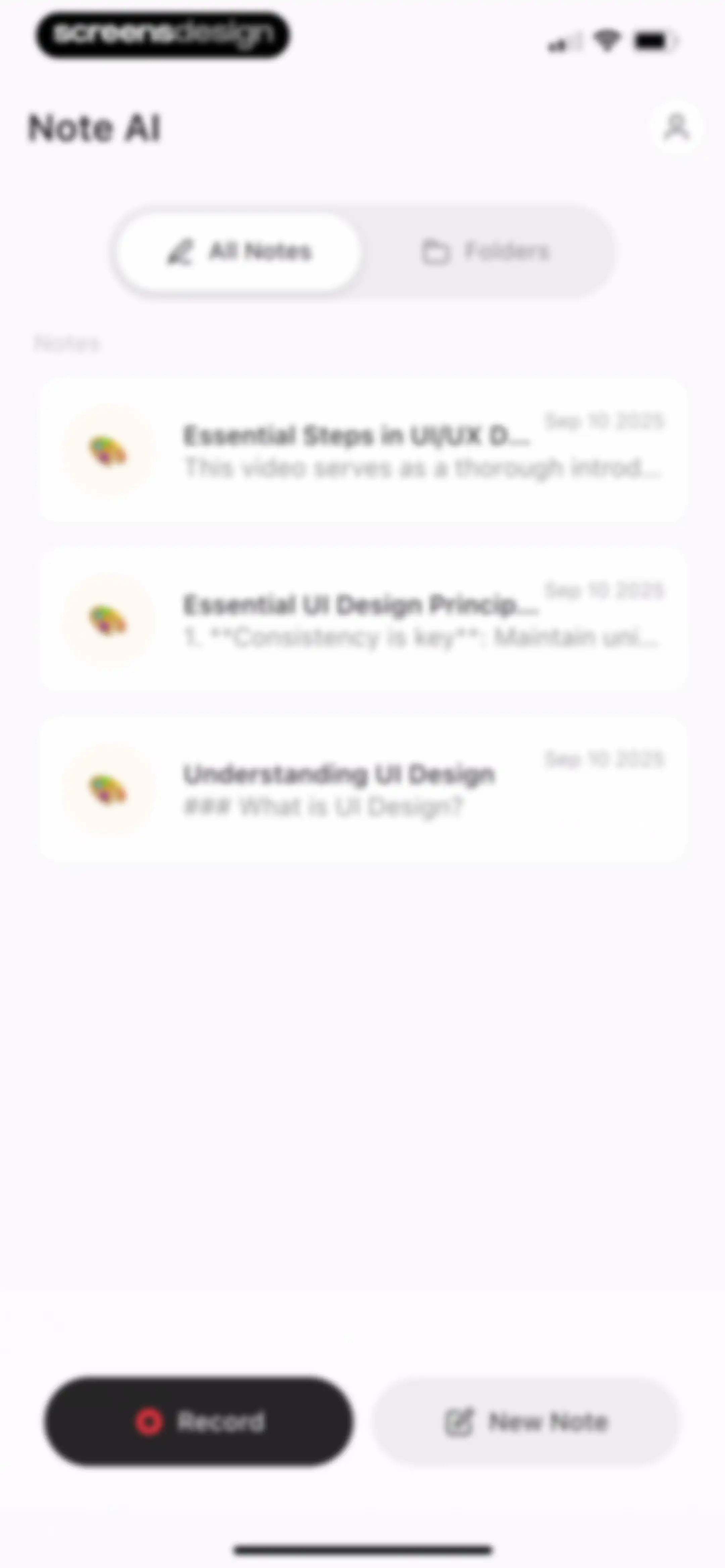 Note AI: Smart Note Taker screen 28