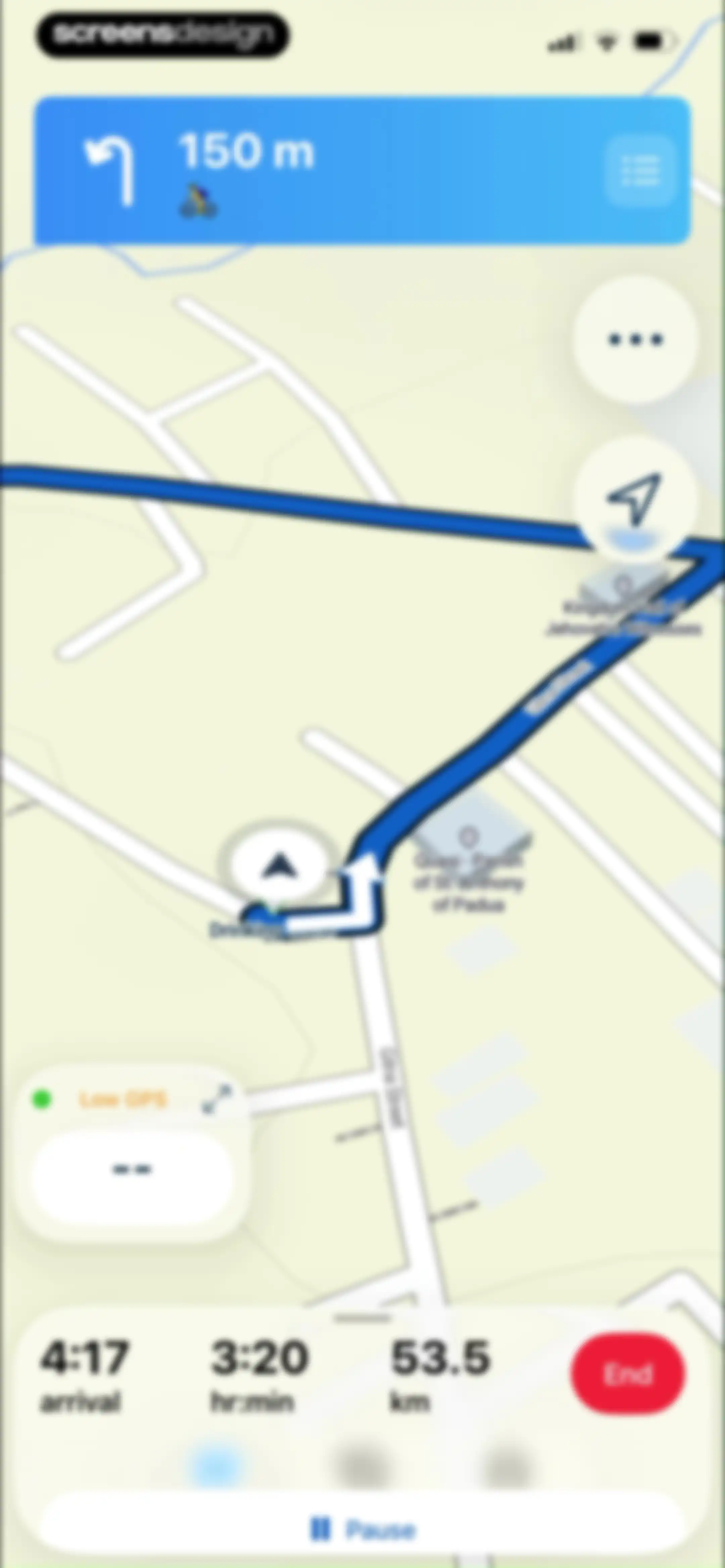 Bikemap: Bicycle Tracker & GPS screen 105