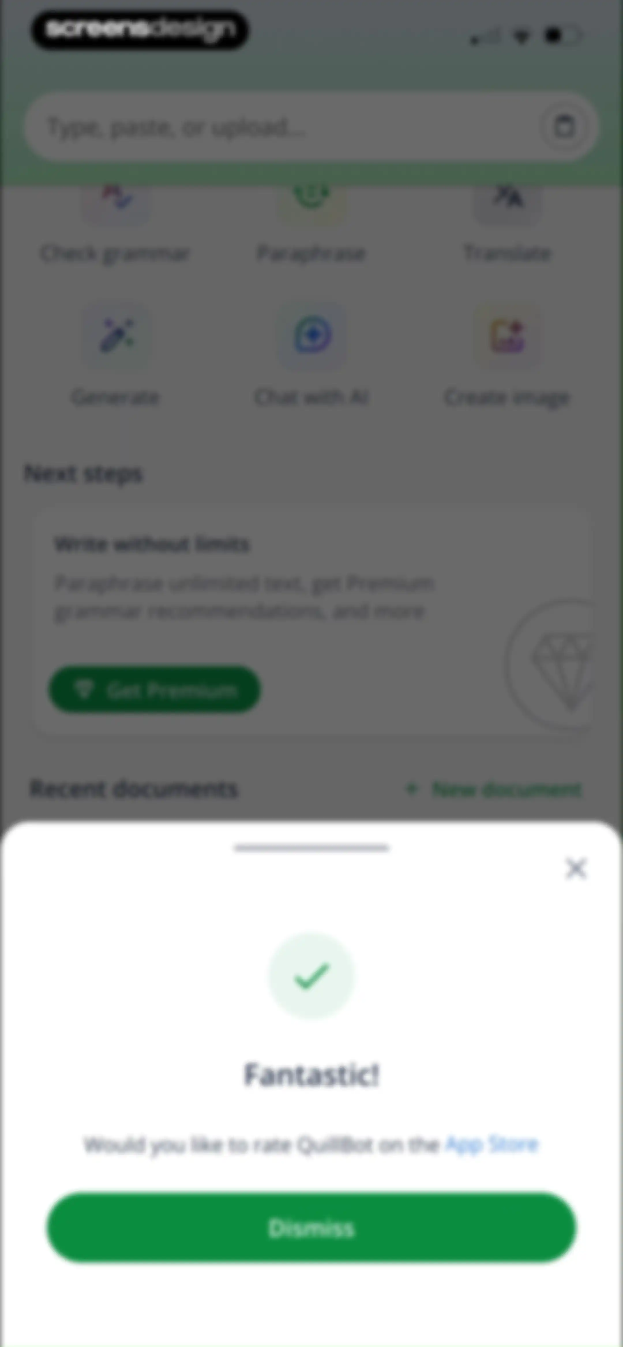 Quillbot-AI Writing & Keyboard screen 67