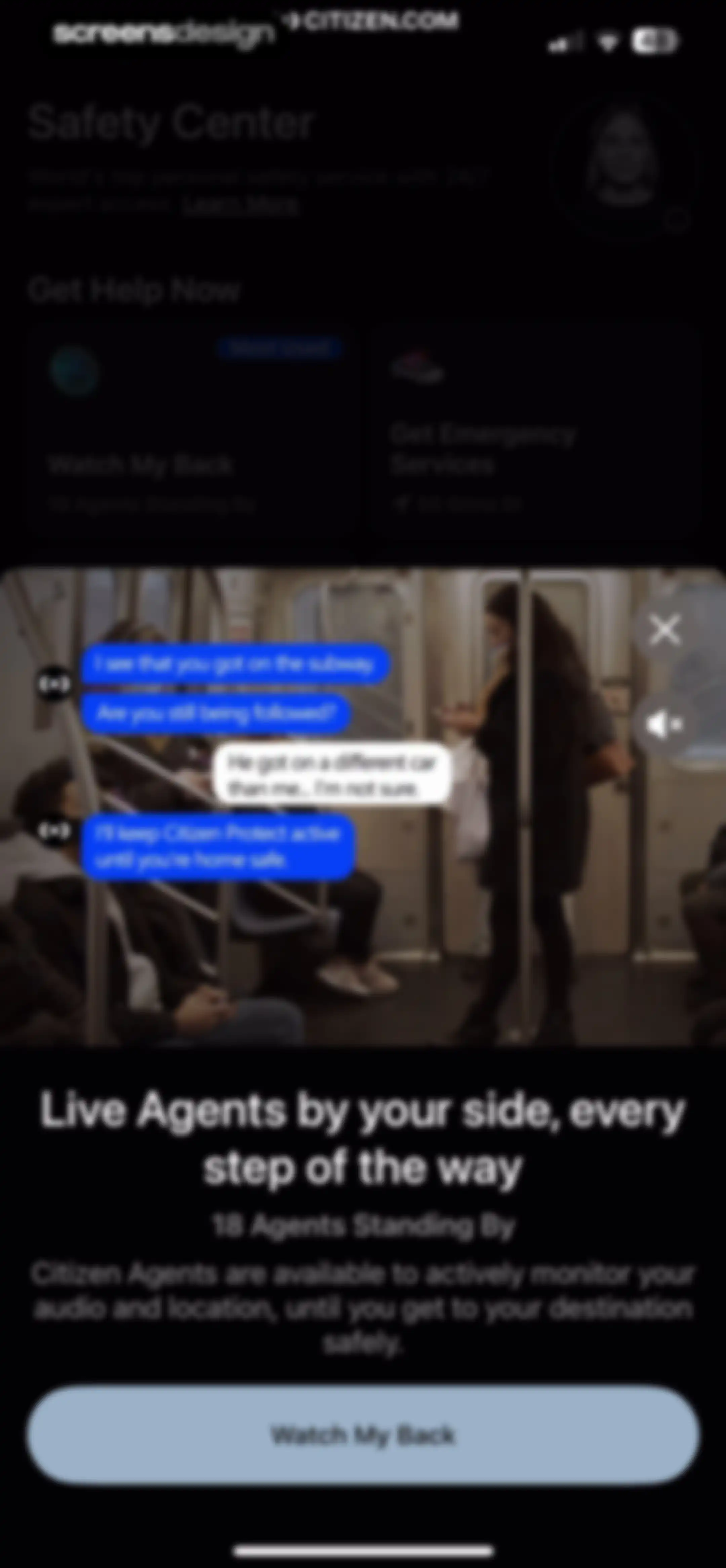 Citizen: Safety & Live Video screen 96