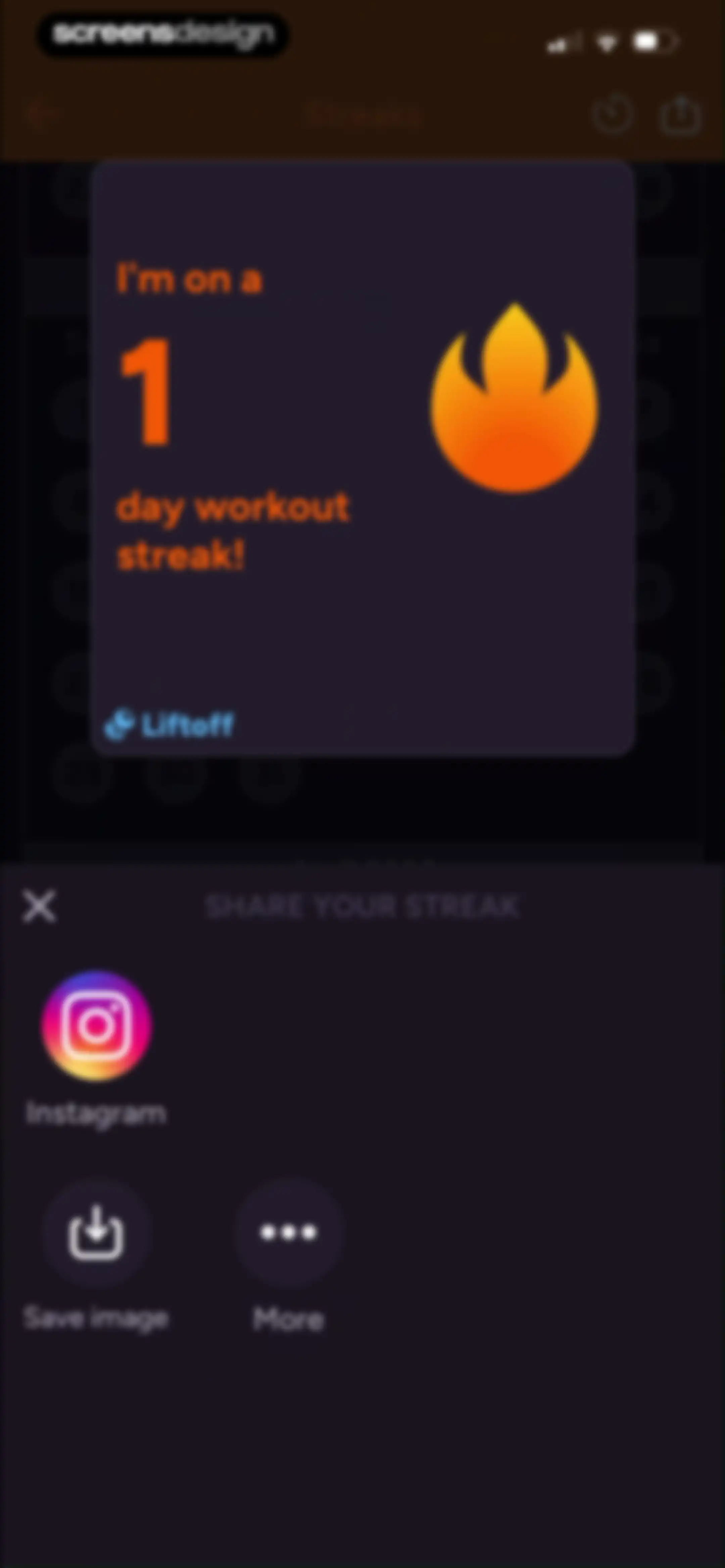 Liftoff - Ranked Gym Workouts screen 208
