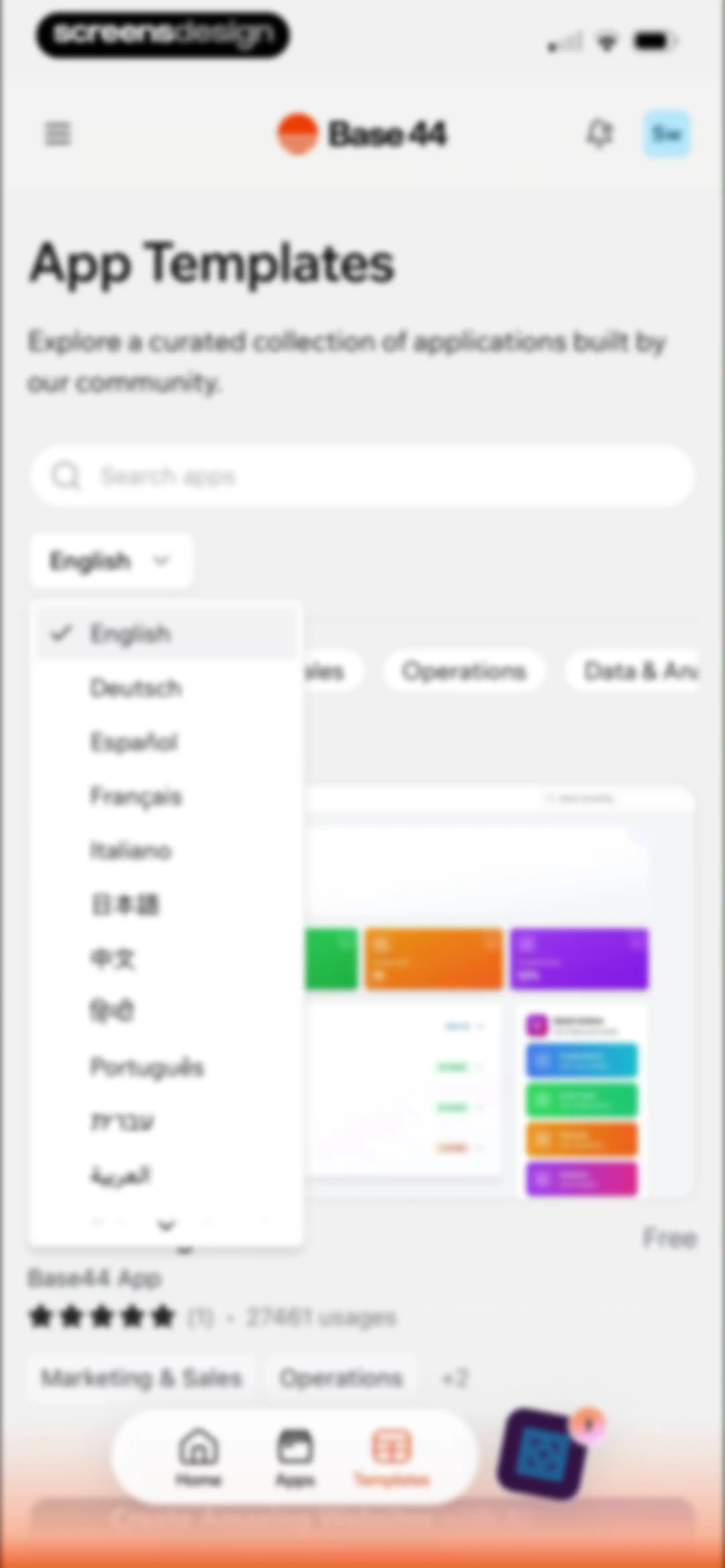 Base44: Build with AI screen 99
