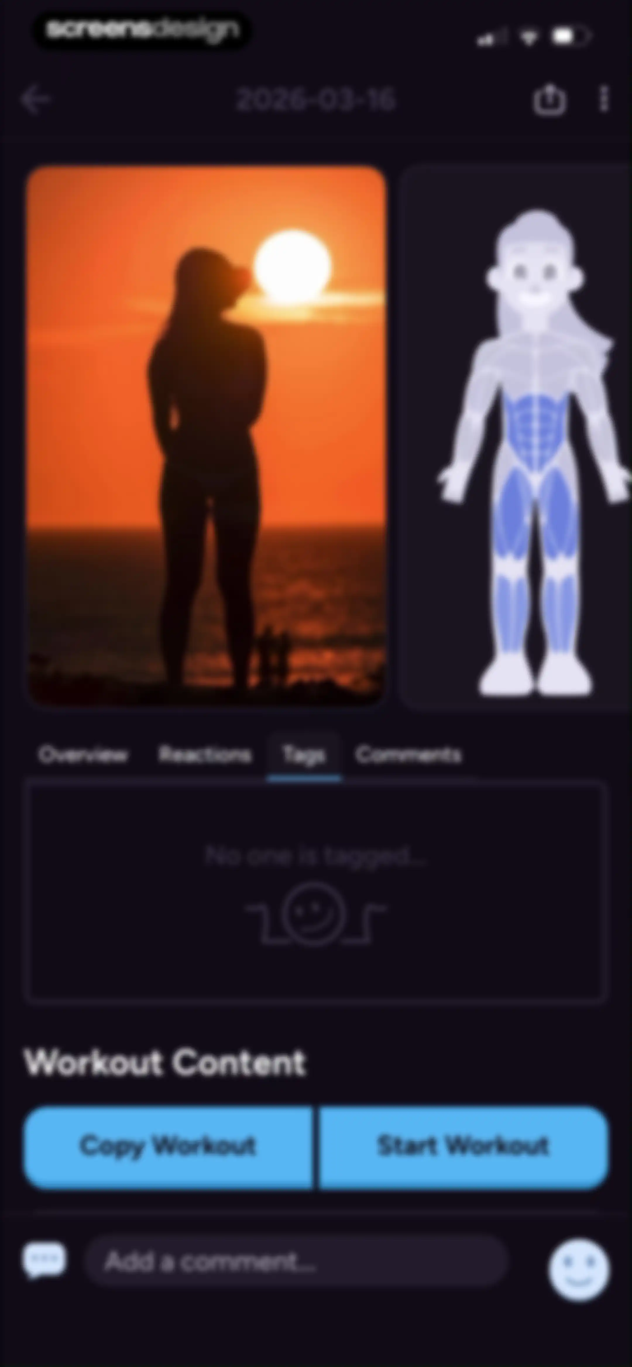 Liftoff - Ranked Gym Workouts screen 216