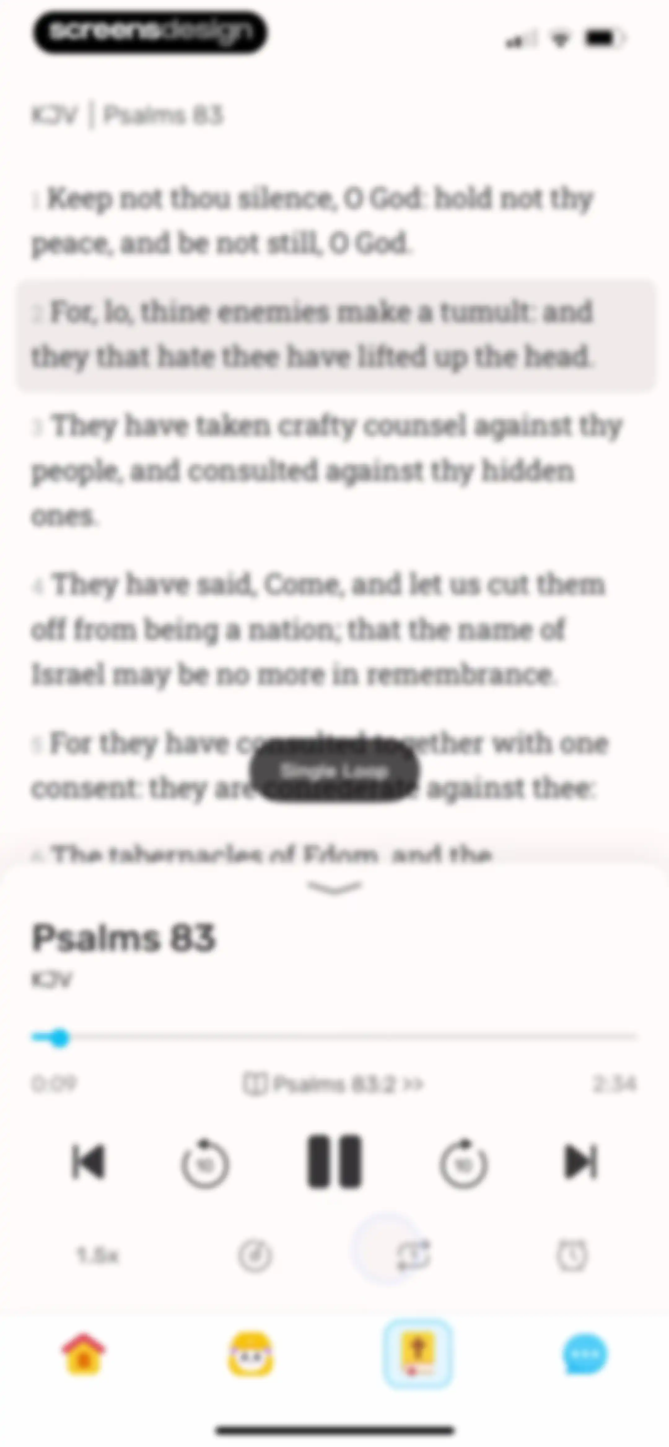 Bible Study - Manna screen 71