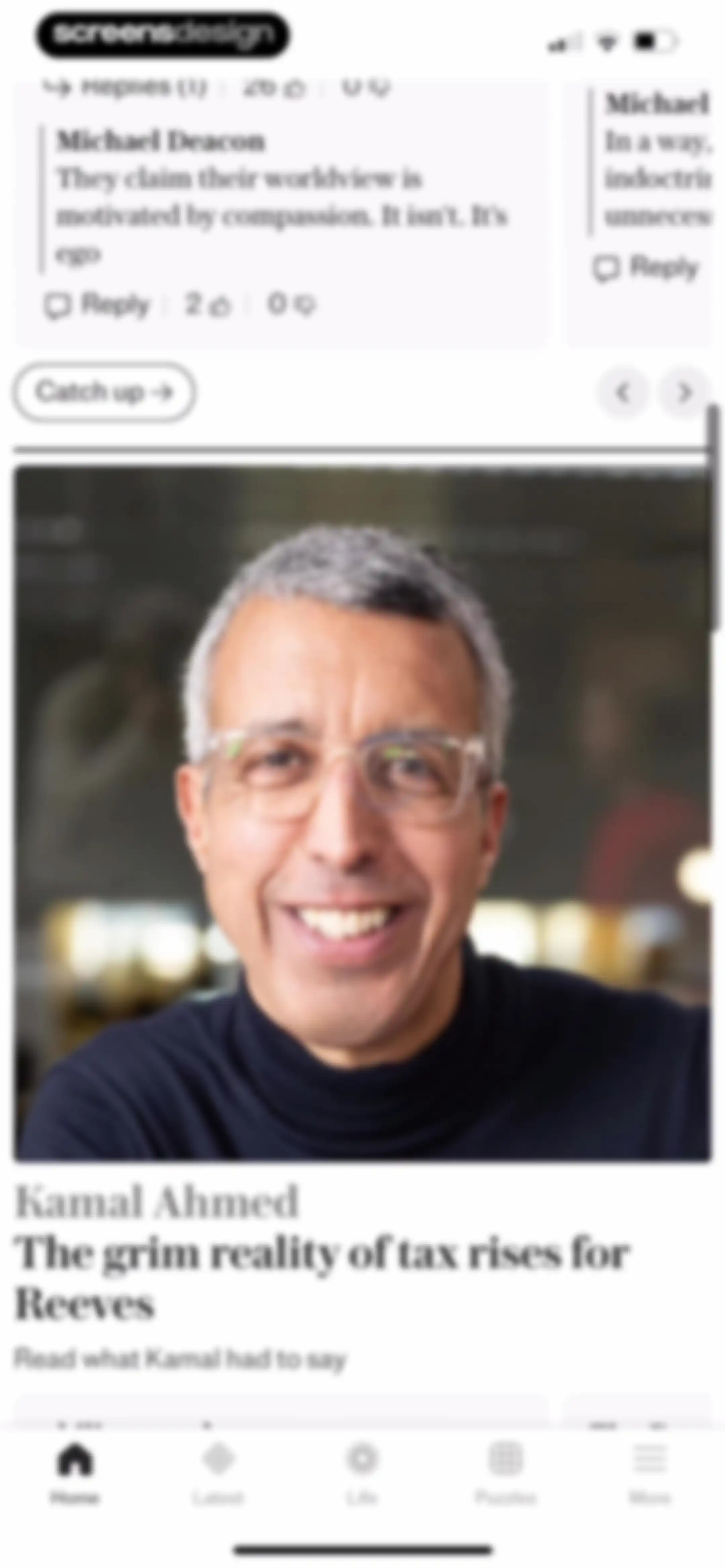 The Telegraph: UK & World News screen 27