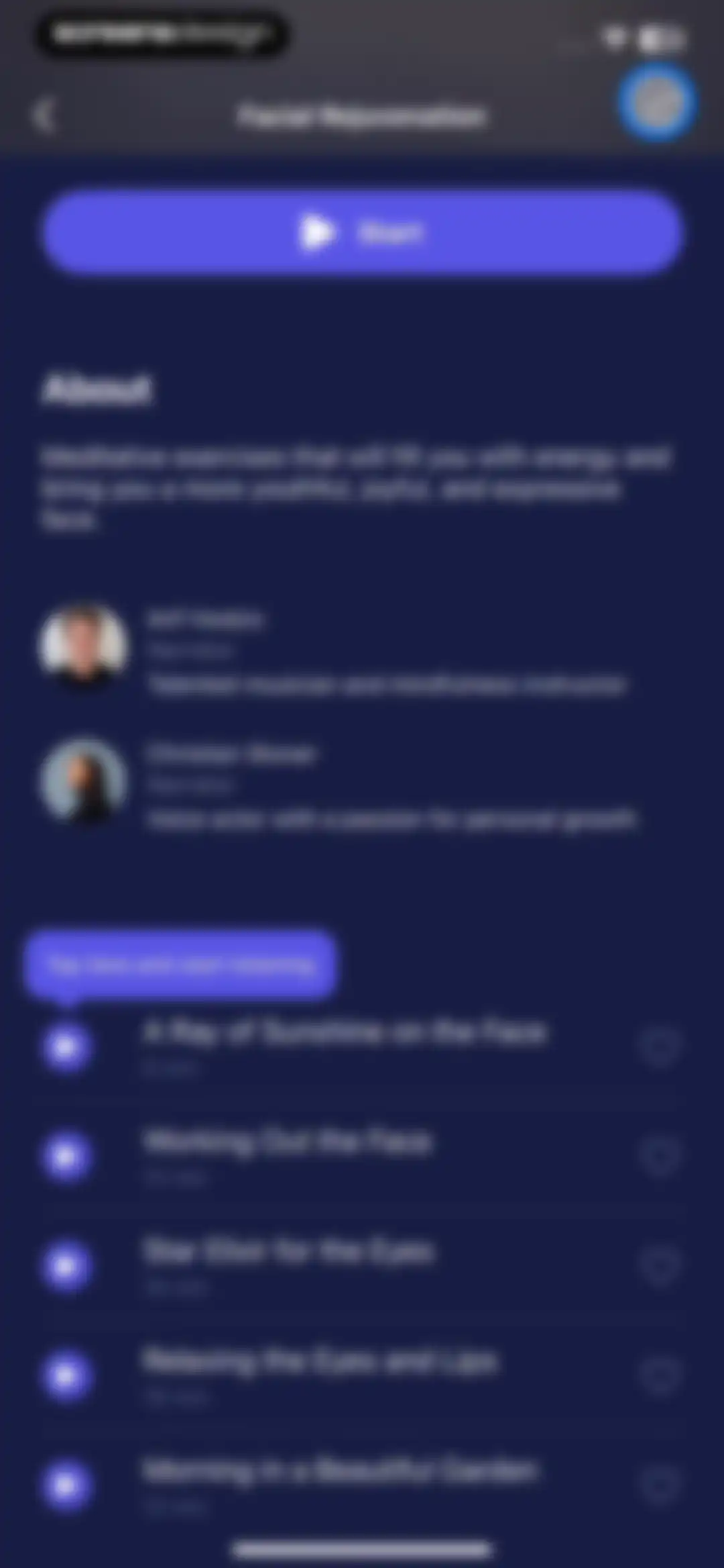 Mo Meditation, Sleep, Recovery screen 25