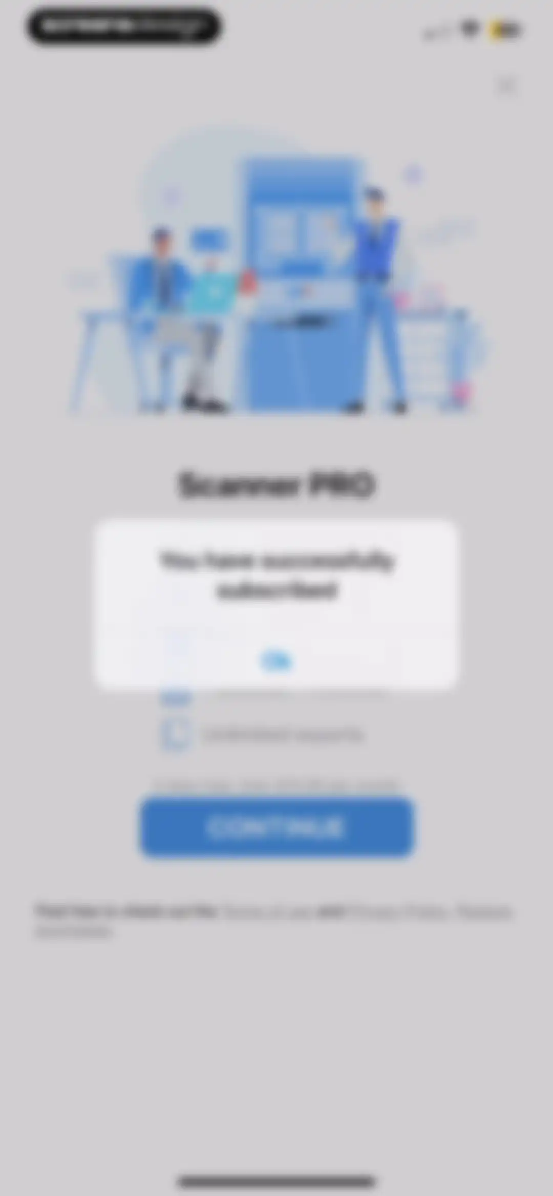 Documents to PDF Scanner screen 3