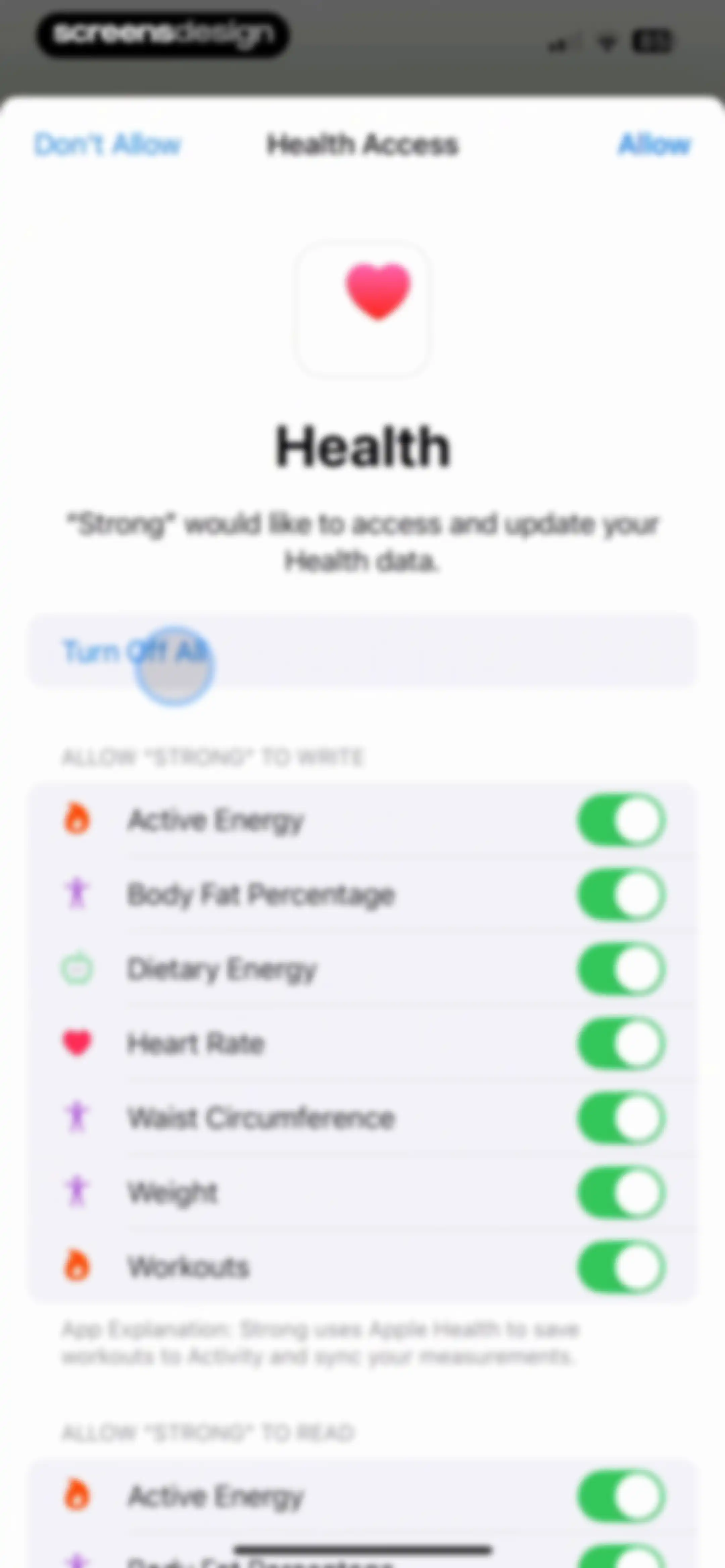 Strong Workout Tracker Gym Log screen 128