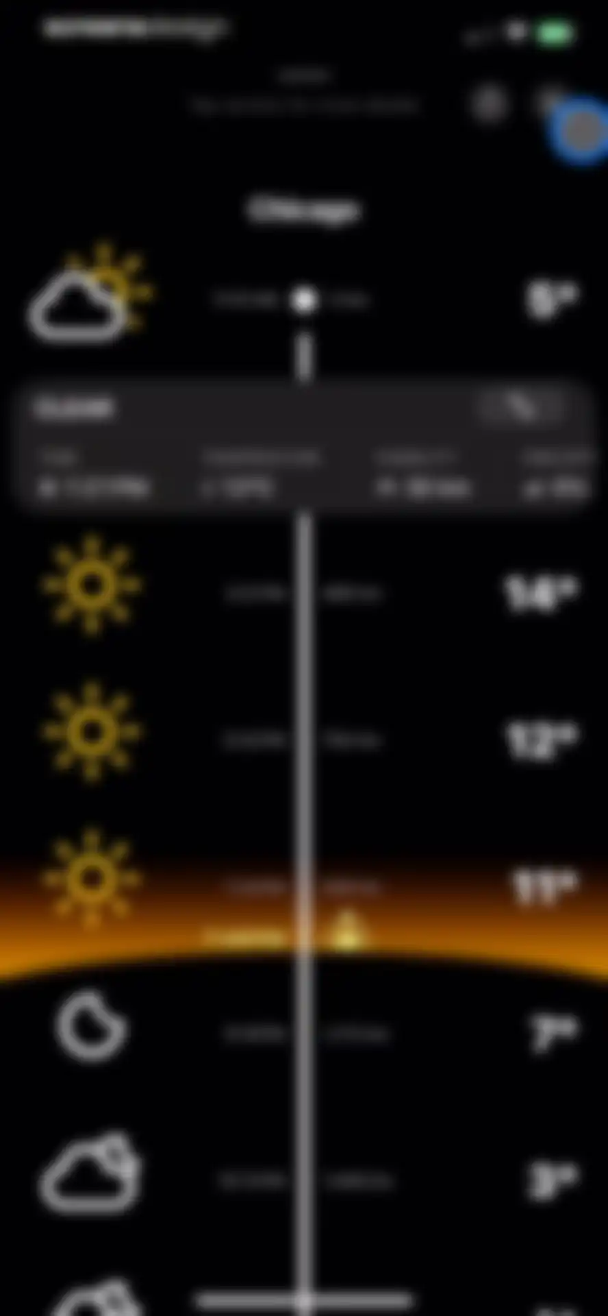 Weather on the Way screen 28