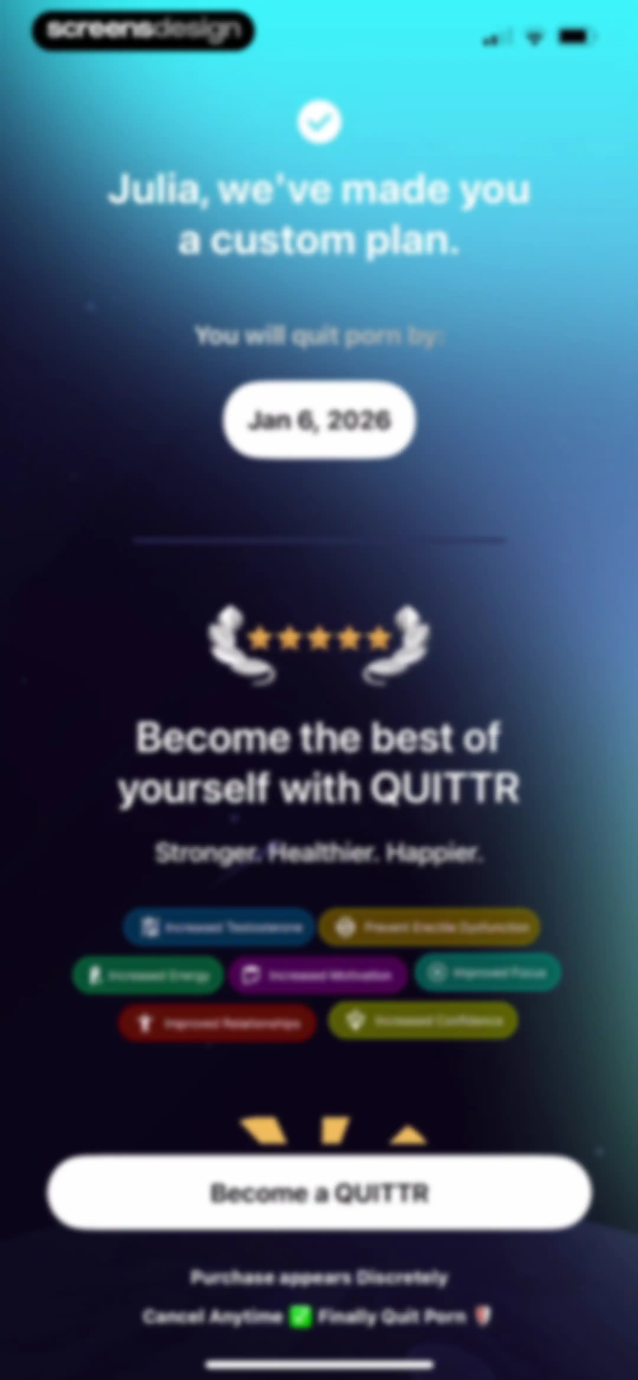 QUITTR - Break Free Now screen 50