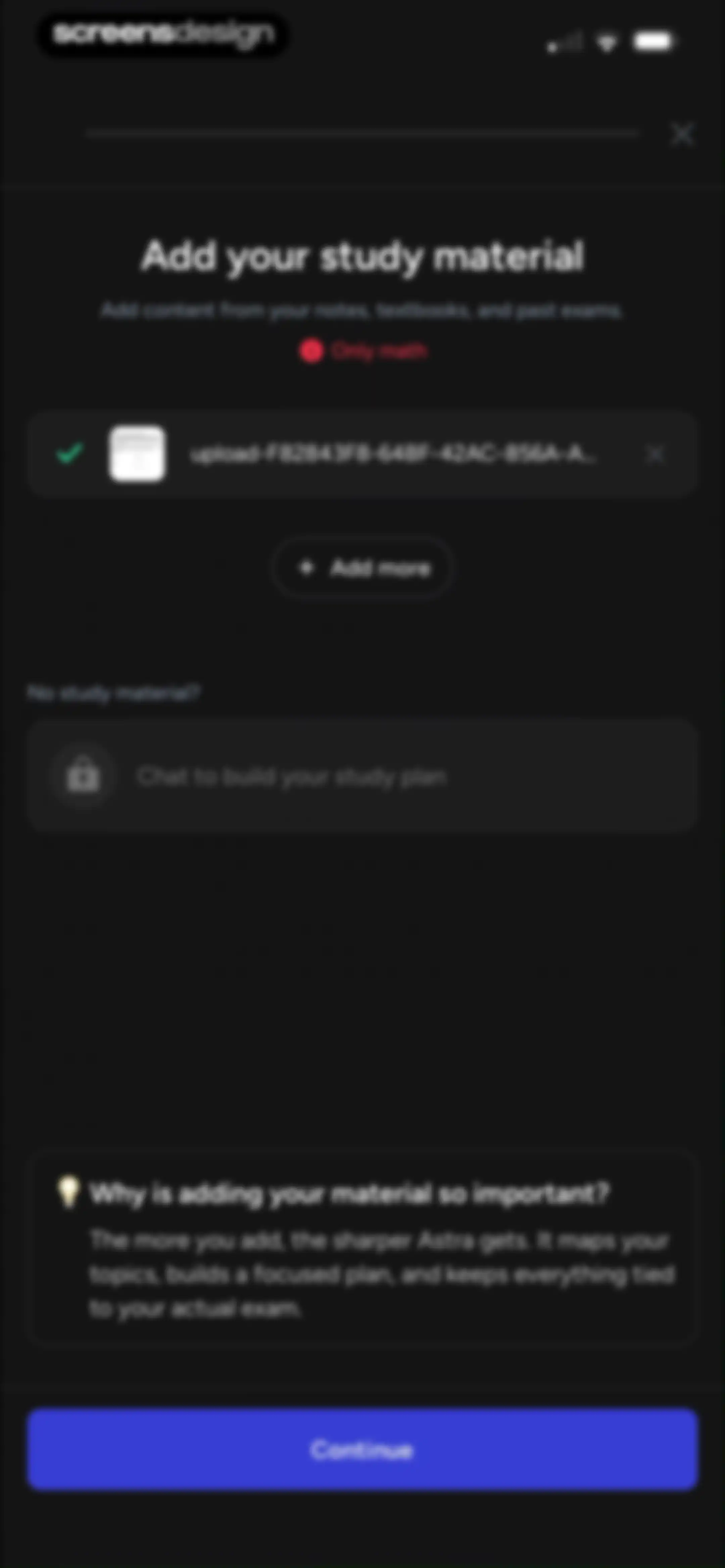 Astra AI: Study & Exam Prep screen 54