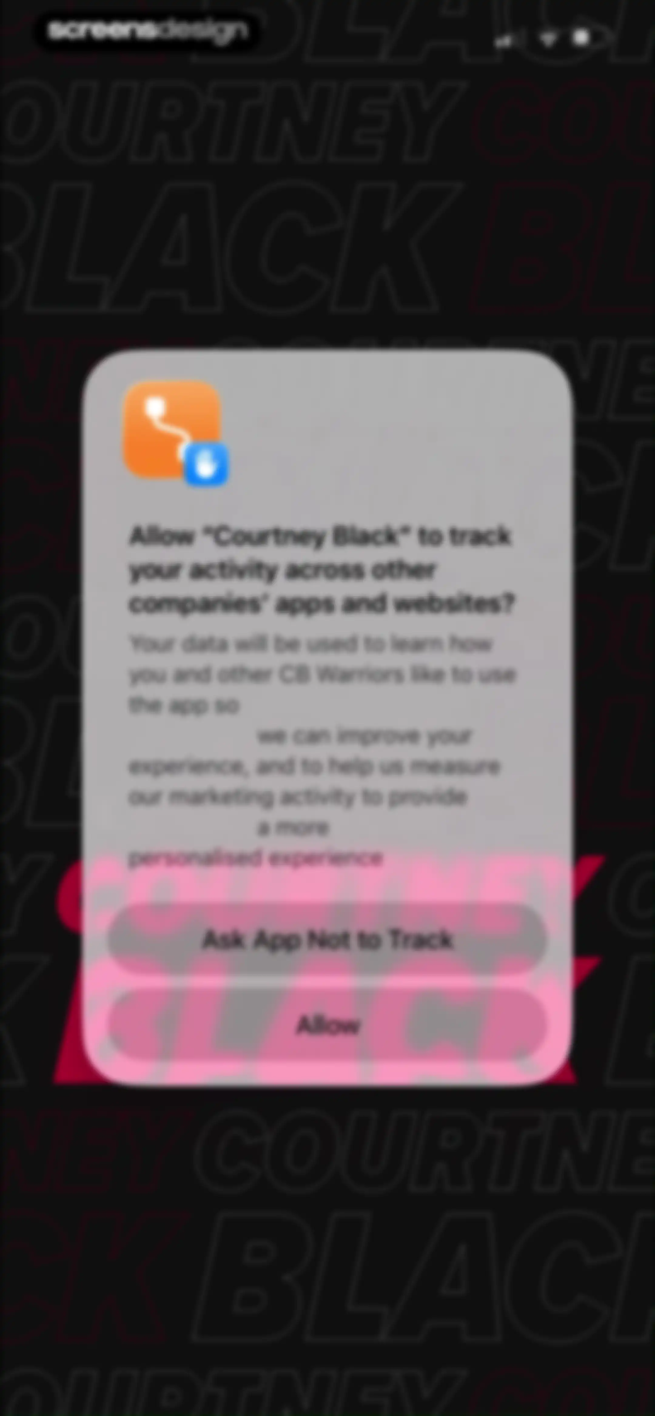 Courtney Black Fitness screen 3