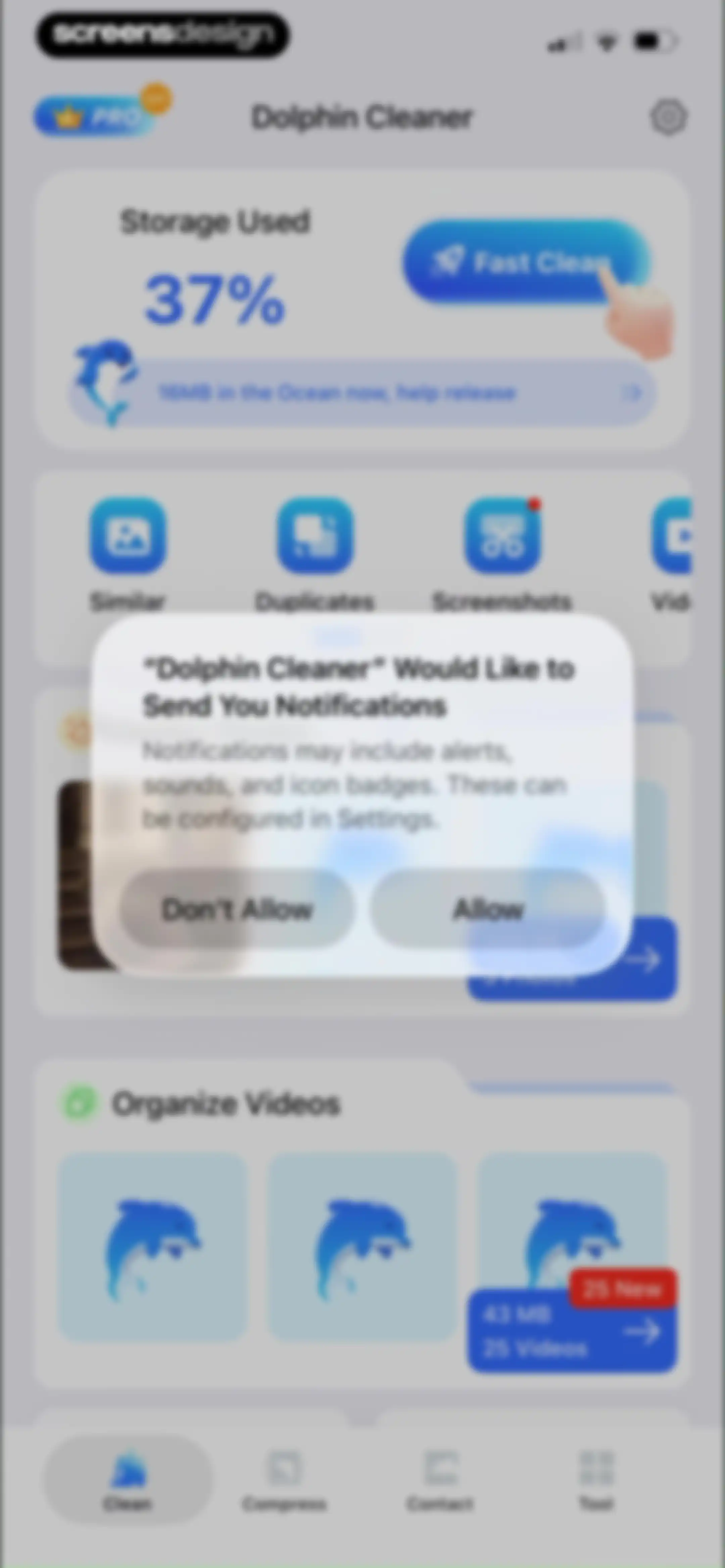 Dolphin Cleaner: Cleanup Space screen 10