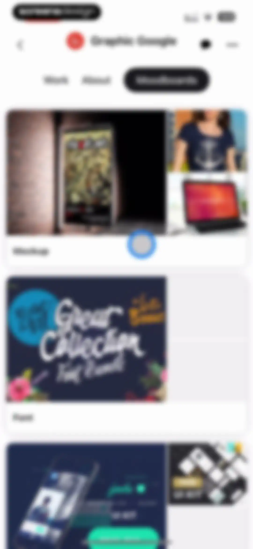 Behance – Creative Portfolios screen 34