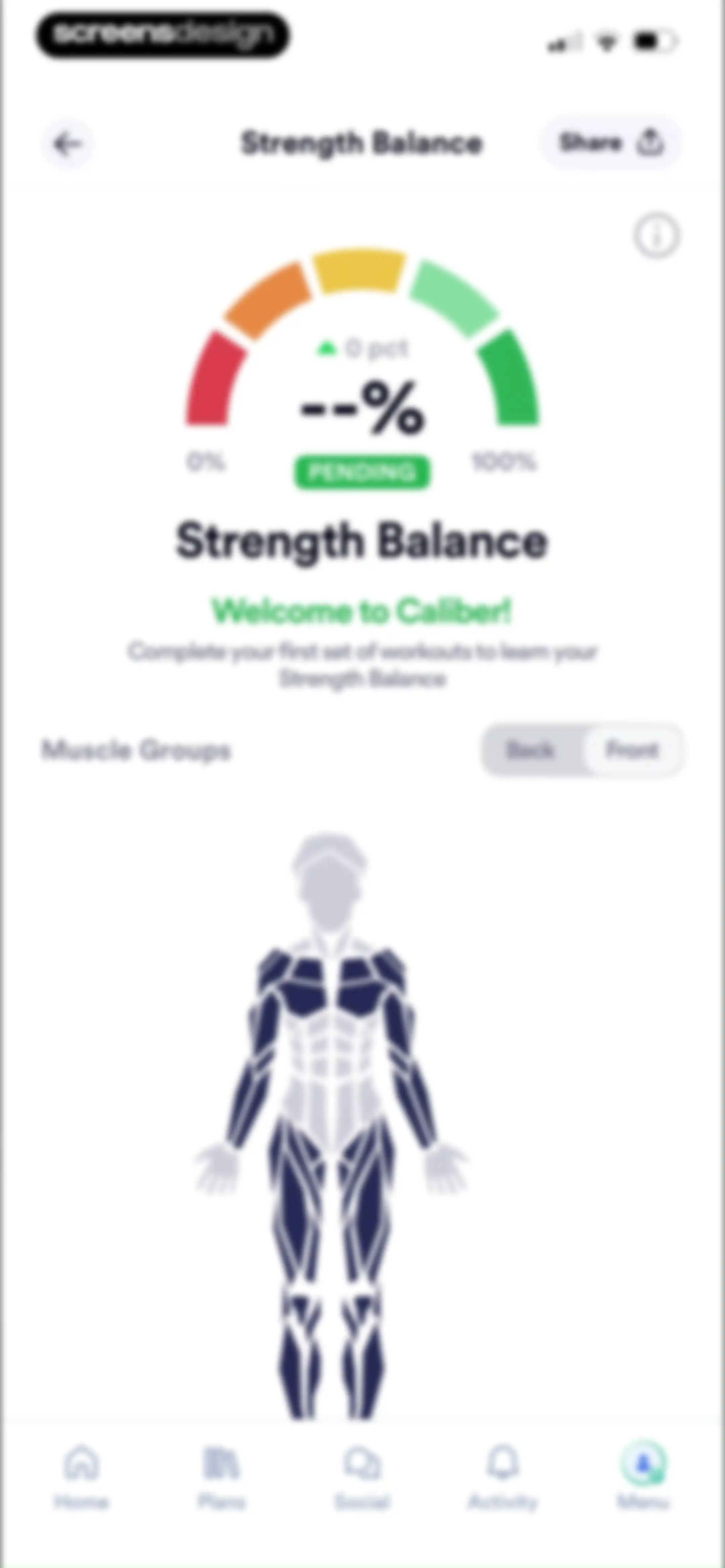 Caliber: Strength Training screen 82