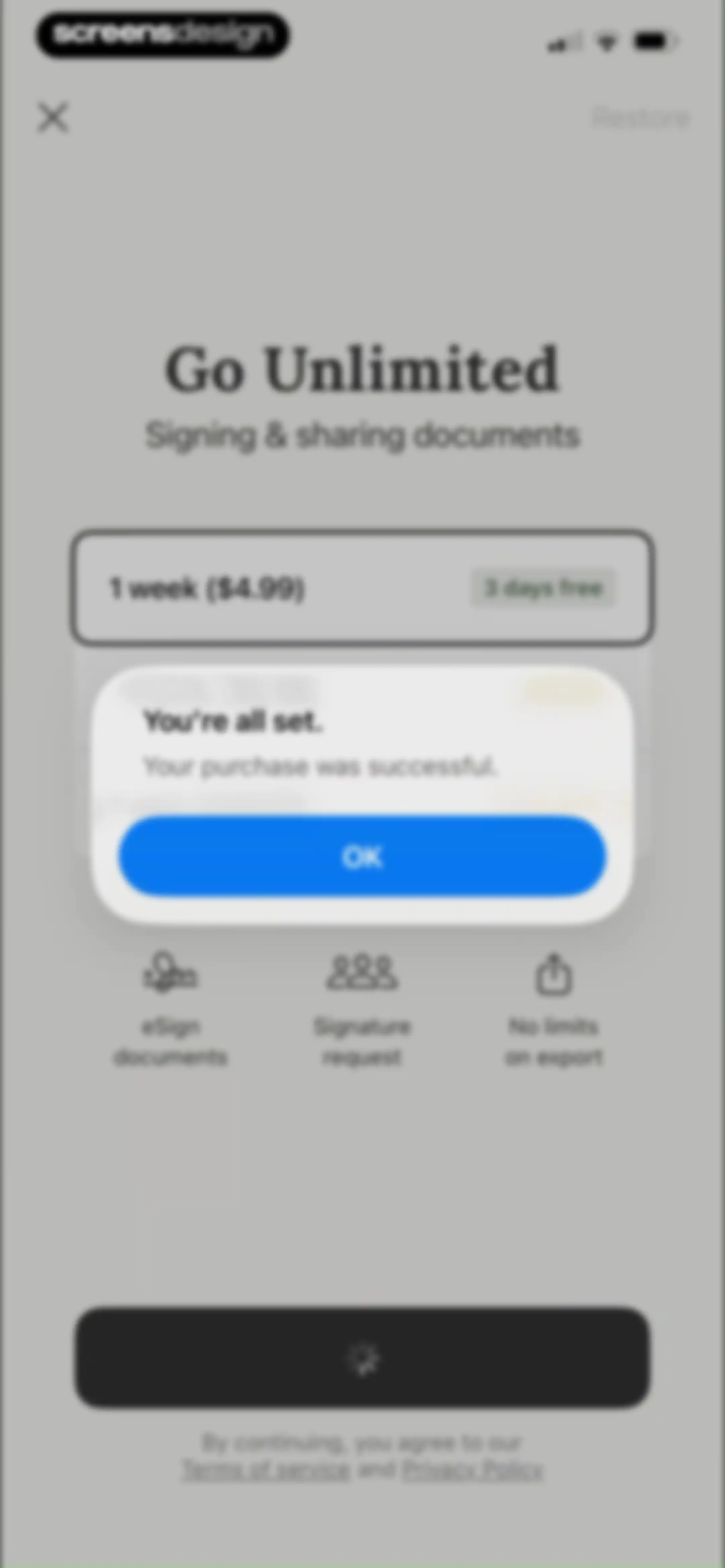 eSign App: Sign PDF Documents screen 9