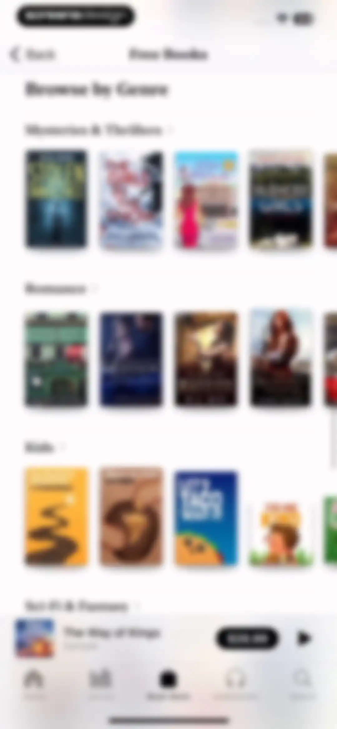 Apple Books screen 134