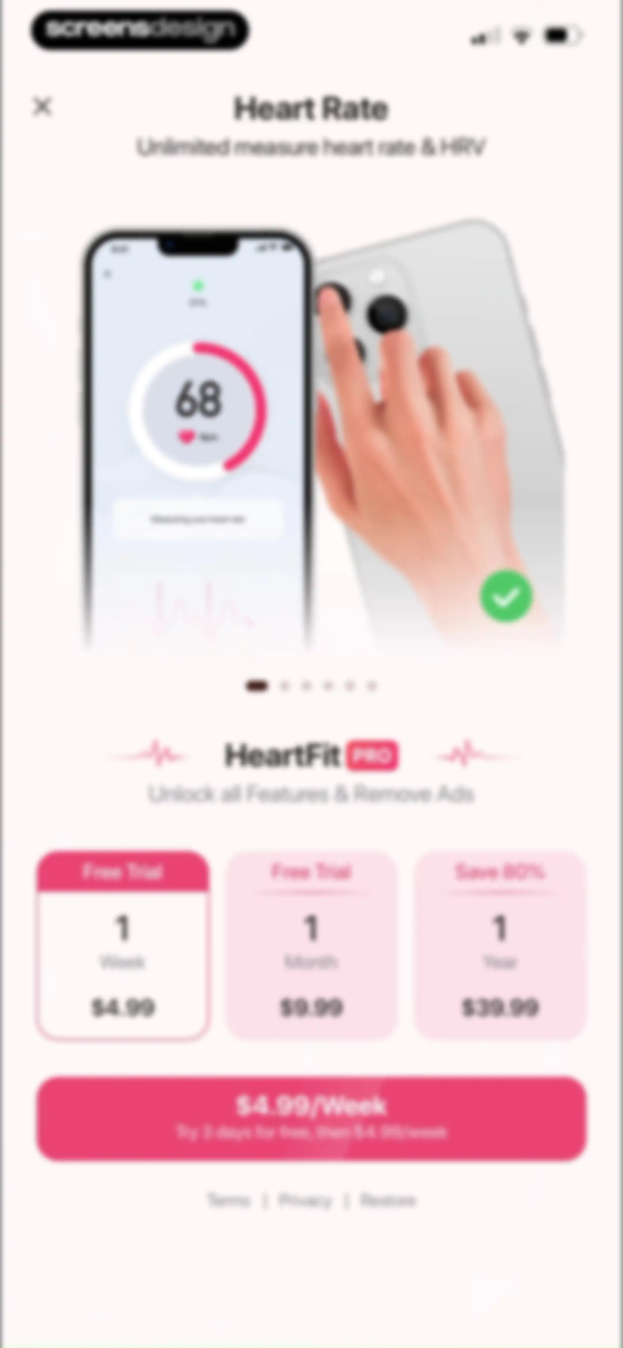 HeartFit - Heart Rate Monitor screen 12
