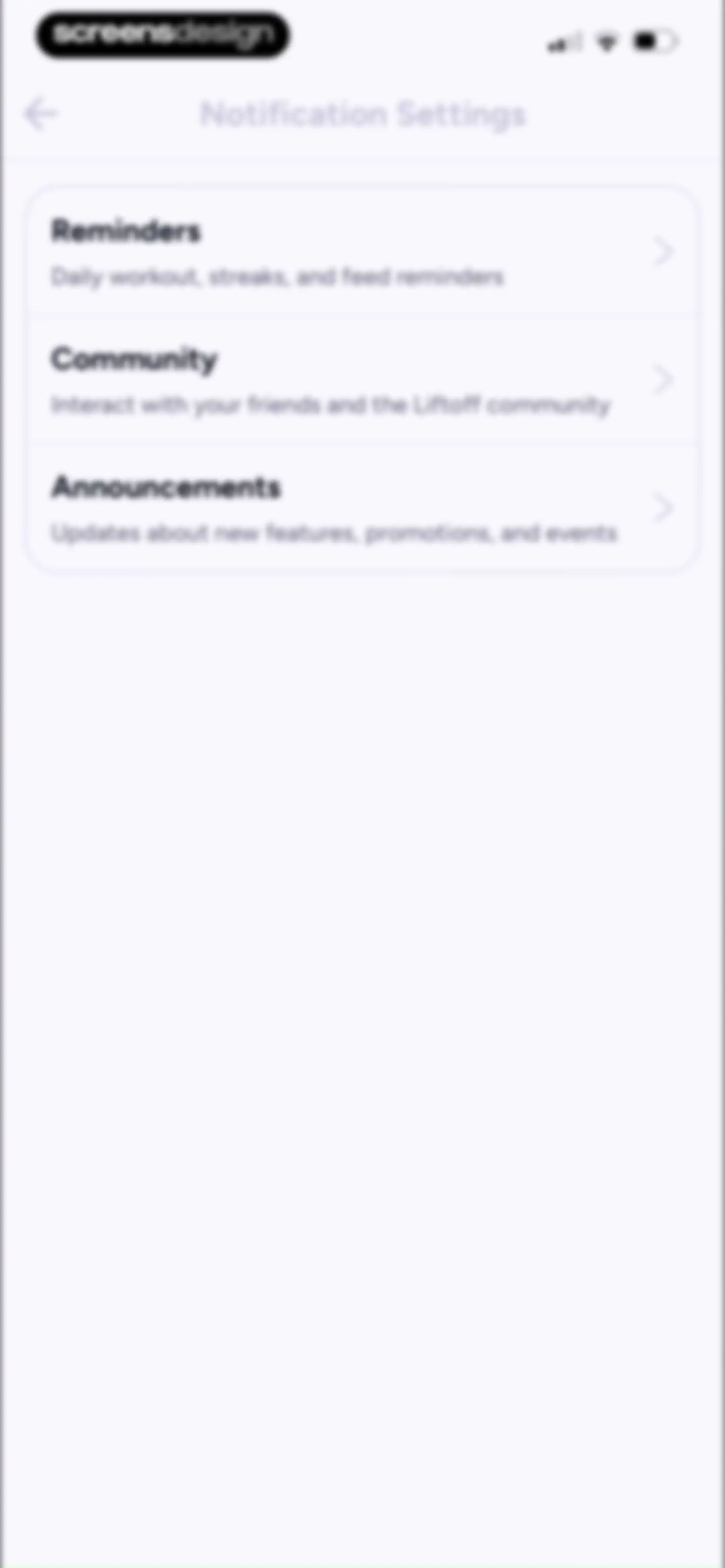 Liftoff - Ranked Gym Workouts screen 306