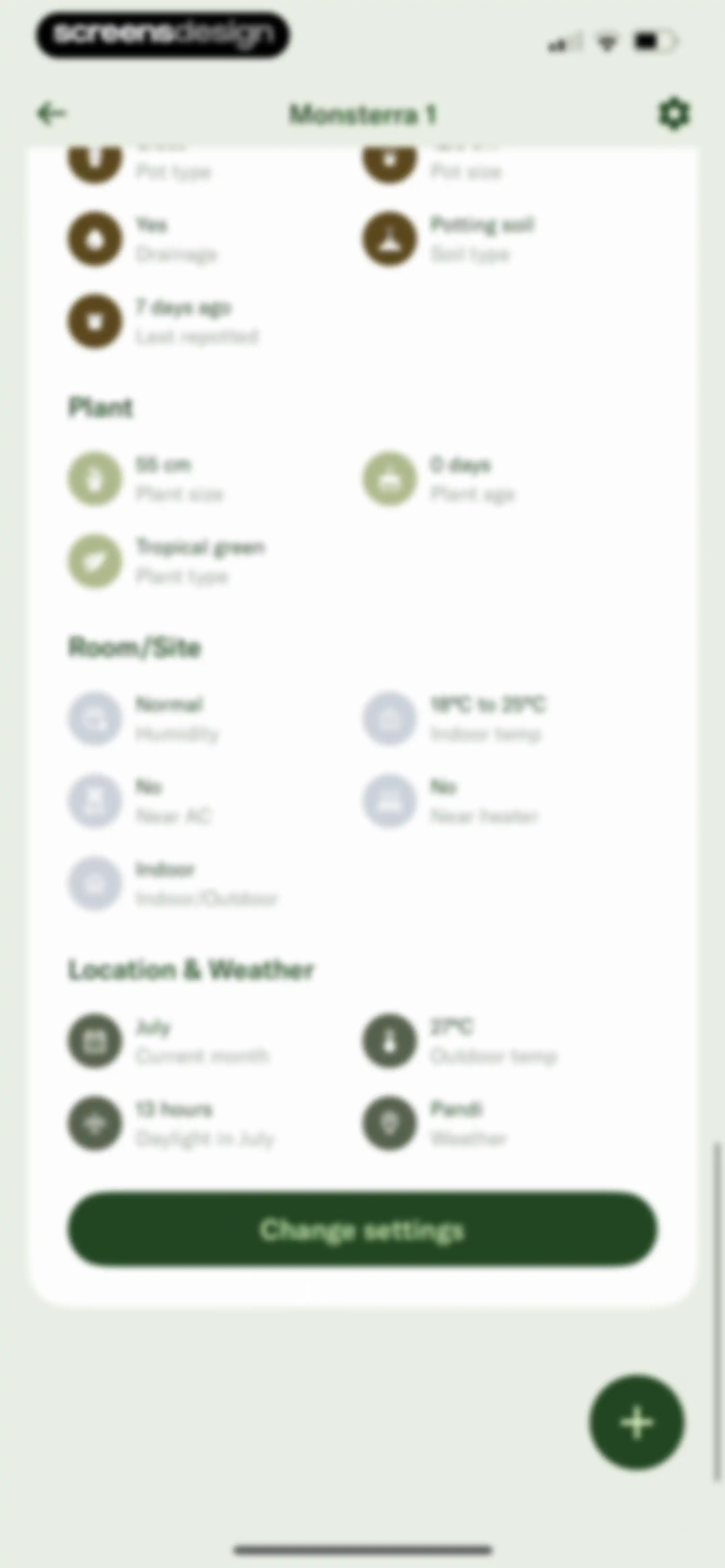 Planta: Plant & Garden Care screen 127