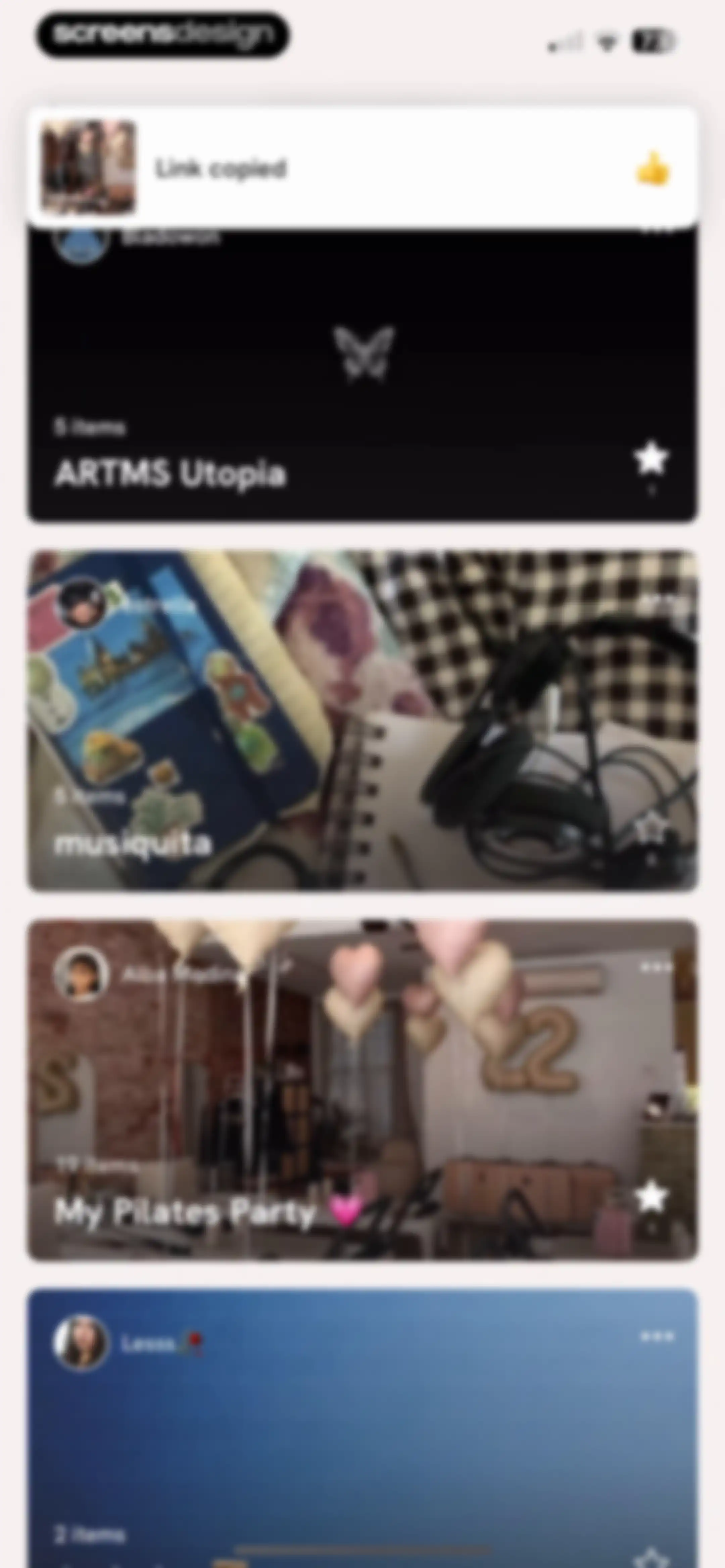 Hypelist: Create & Share Lists screen 117