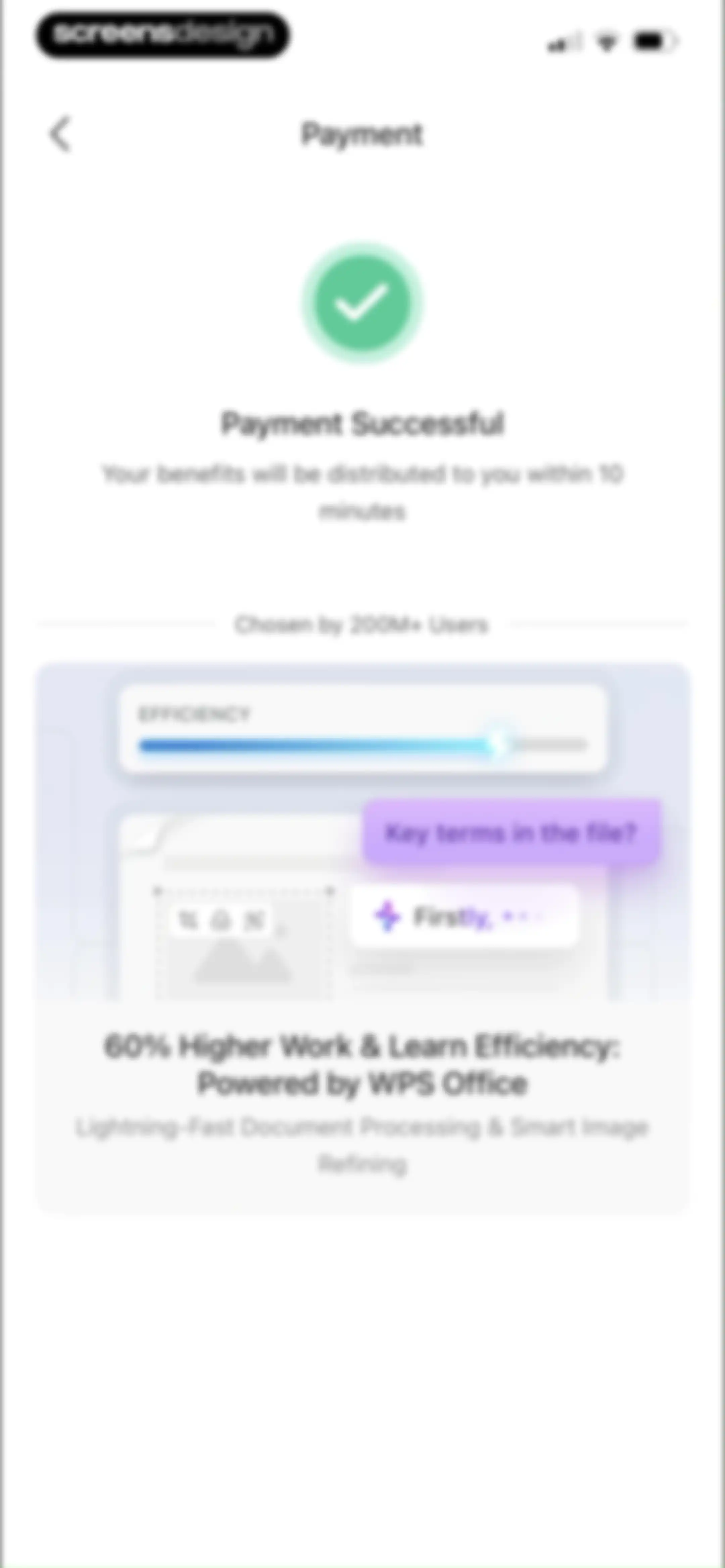 WPS Office-AI Doc, PDF, Sheet screen 179