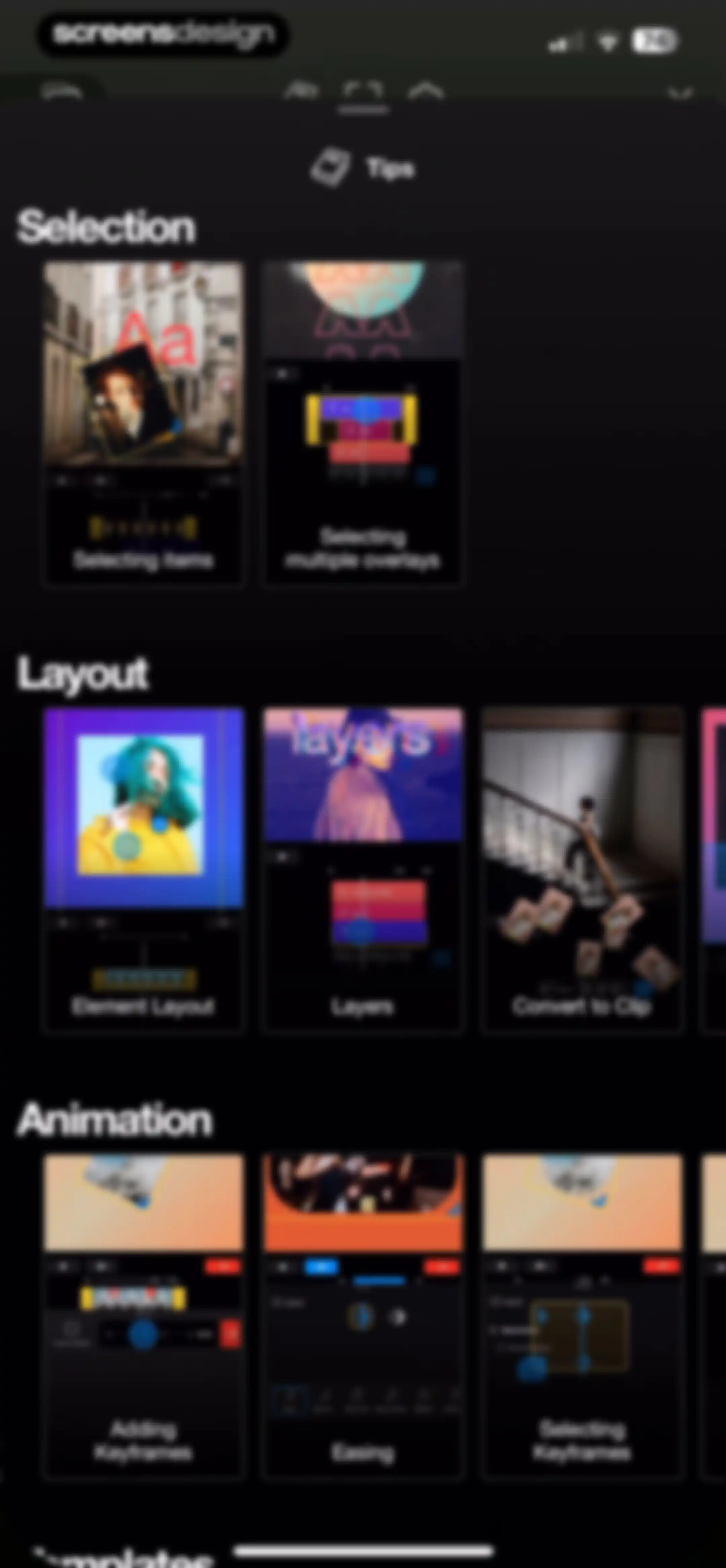 Video Effects Editor: Riveo screen 111