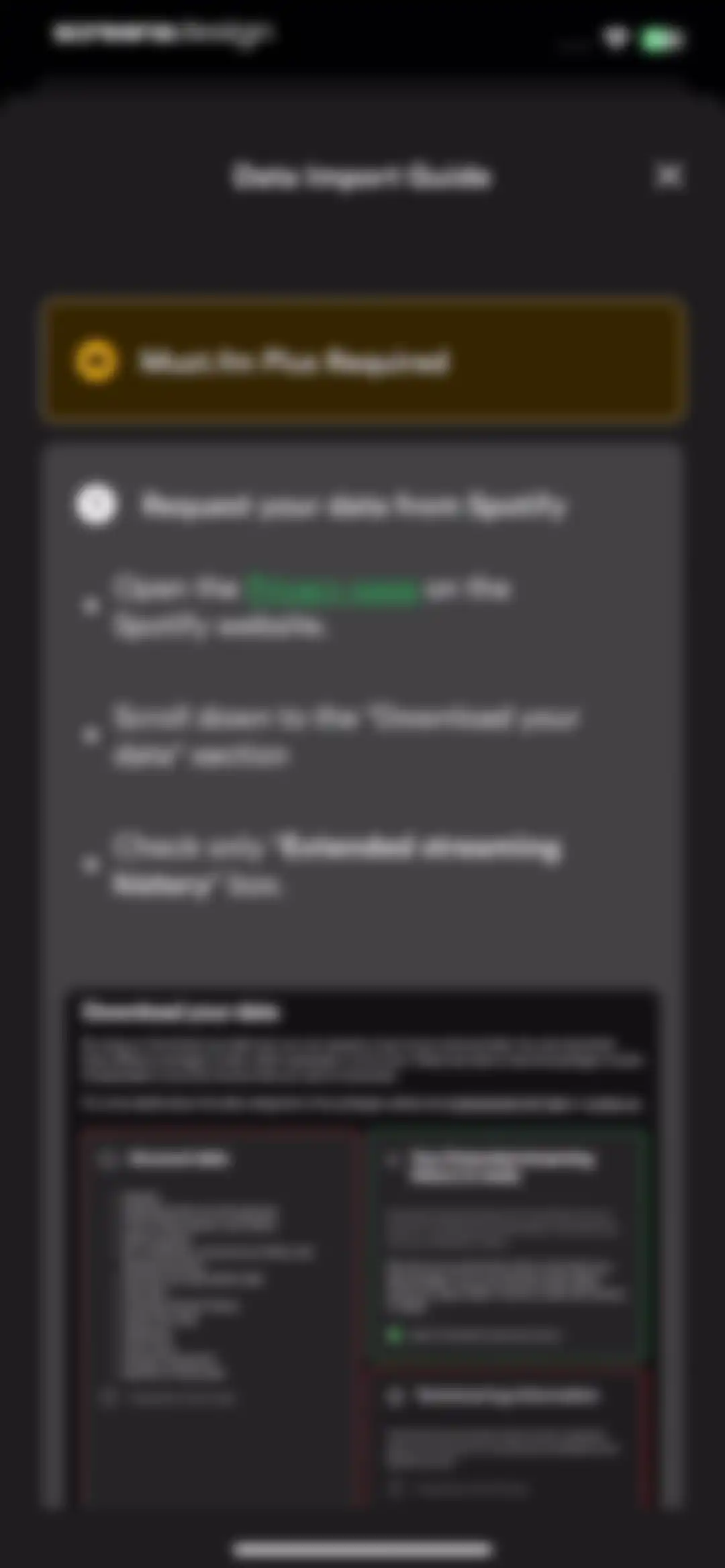 must.fm for Spotify Stats screen 32