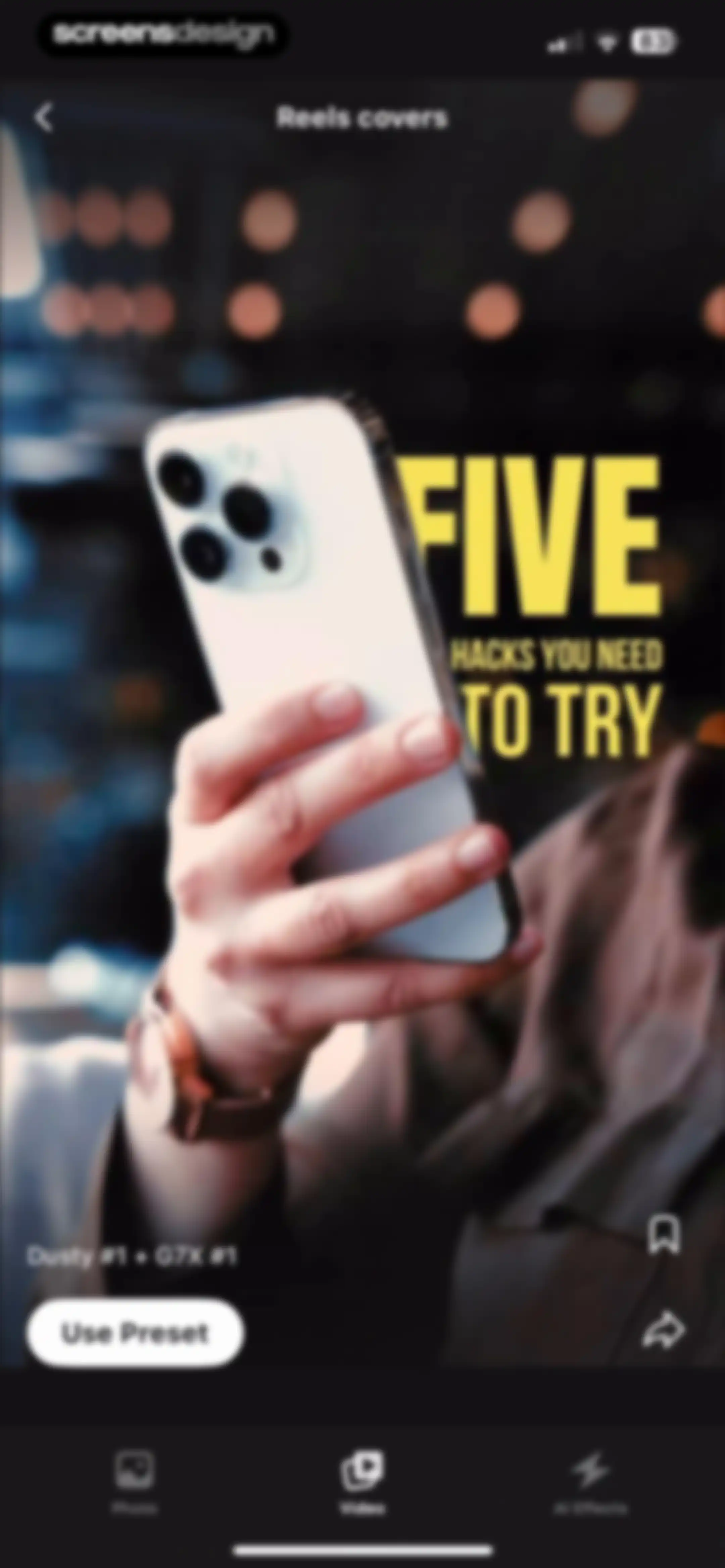 Prequel: Photo & Video Editor screen 132