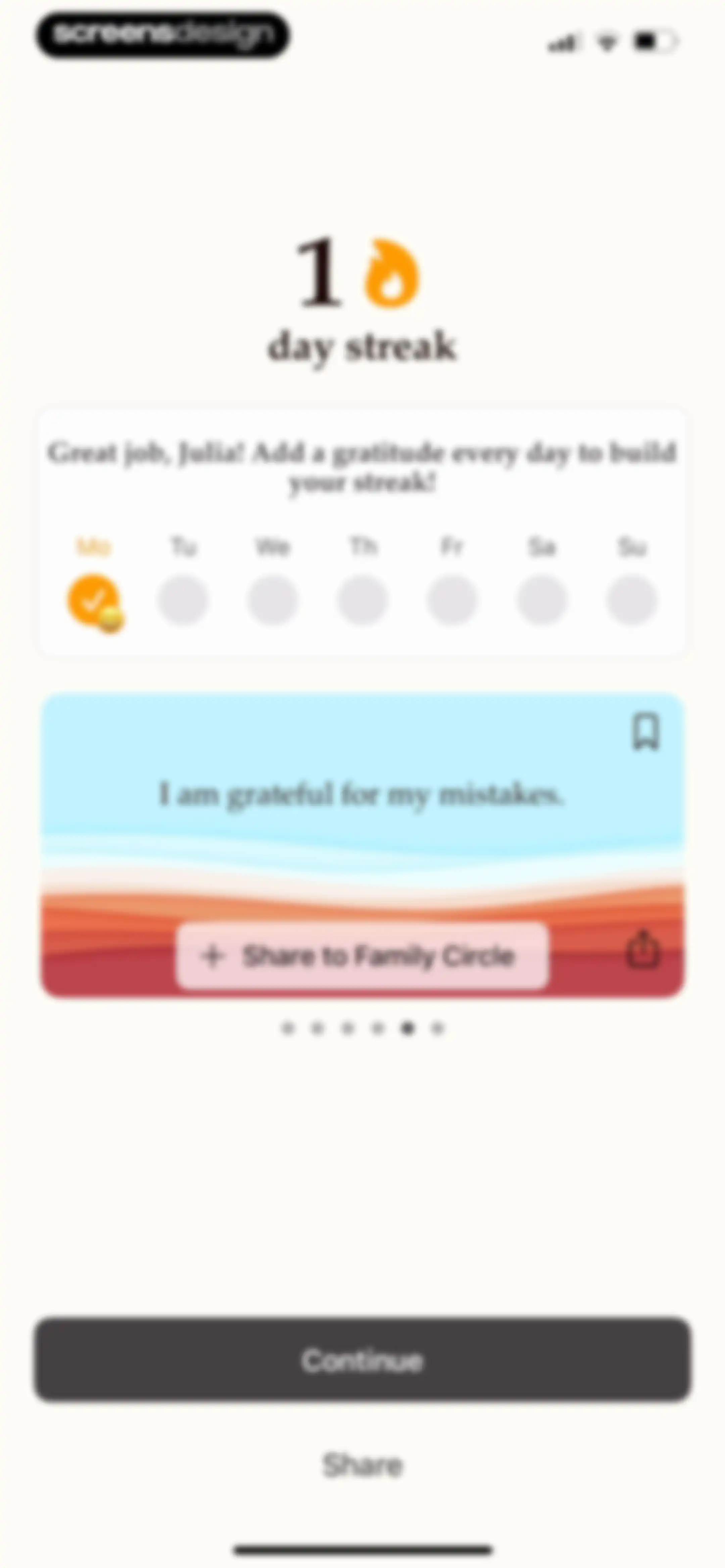 Gratitude Plus – Journal screen 51