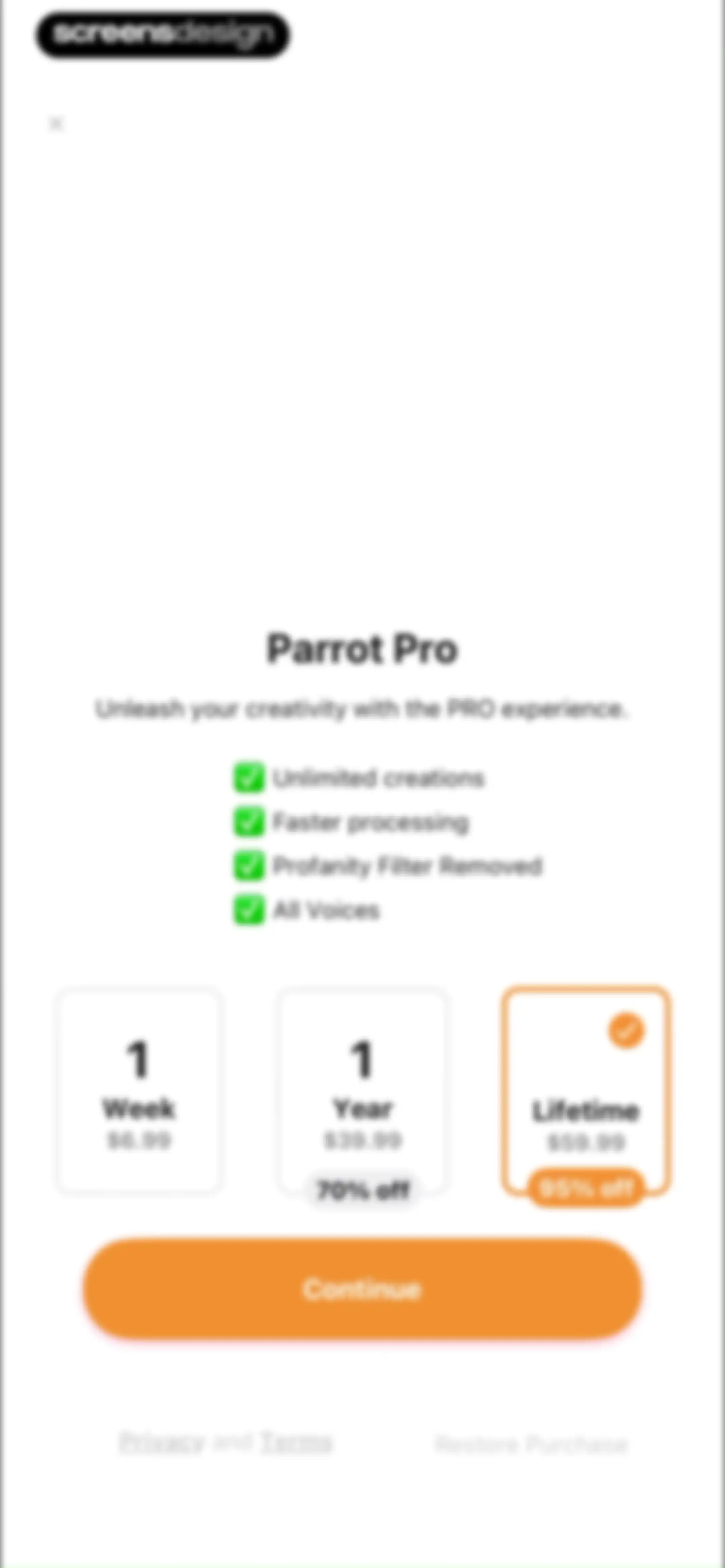 Parrot: Voice Generator AI App screen 20