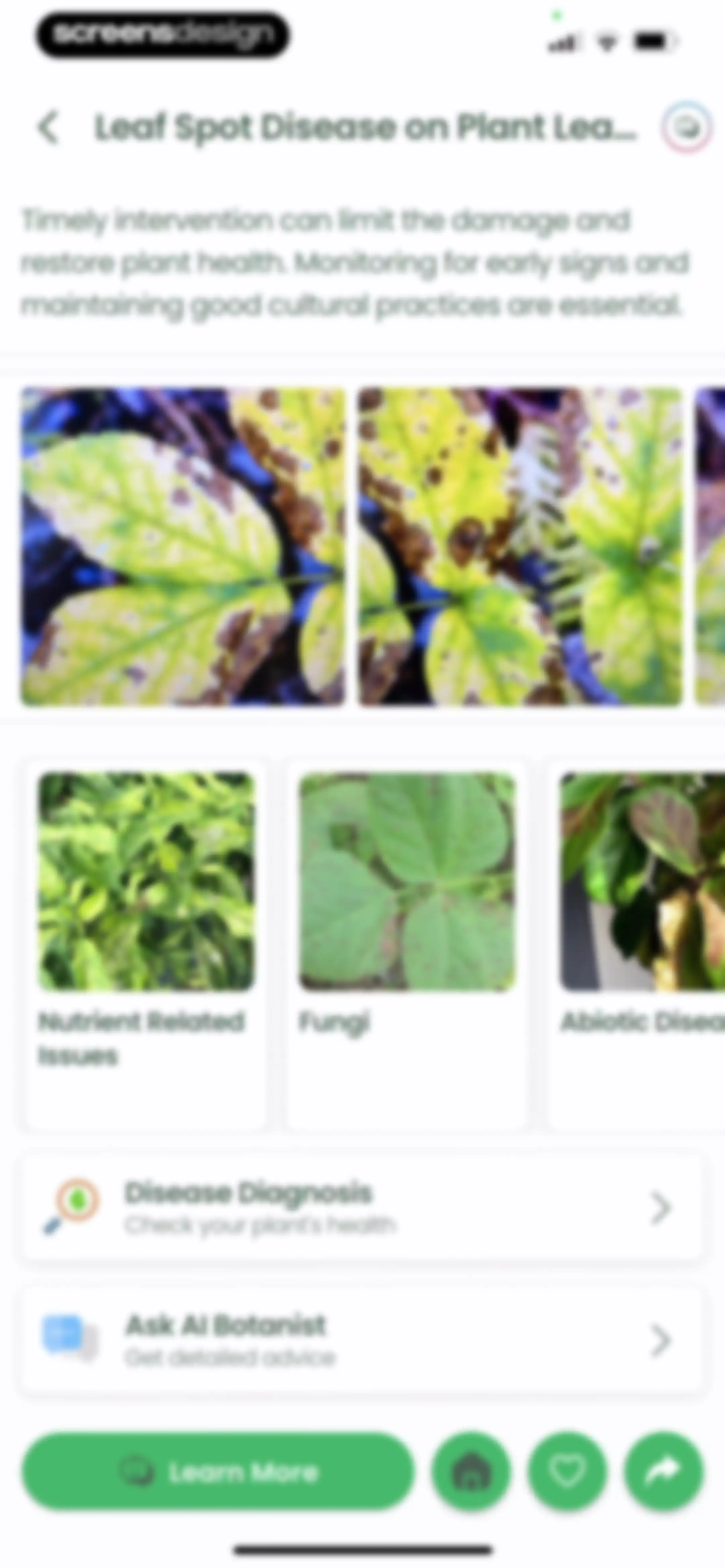 Plant Identifier: Plantiary screen 74