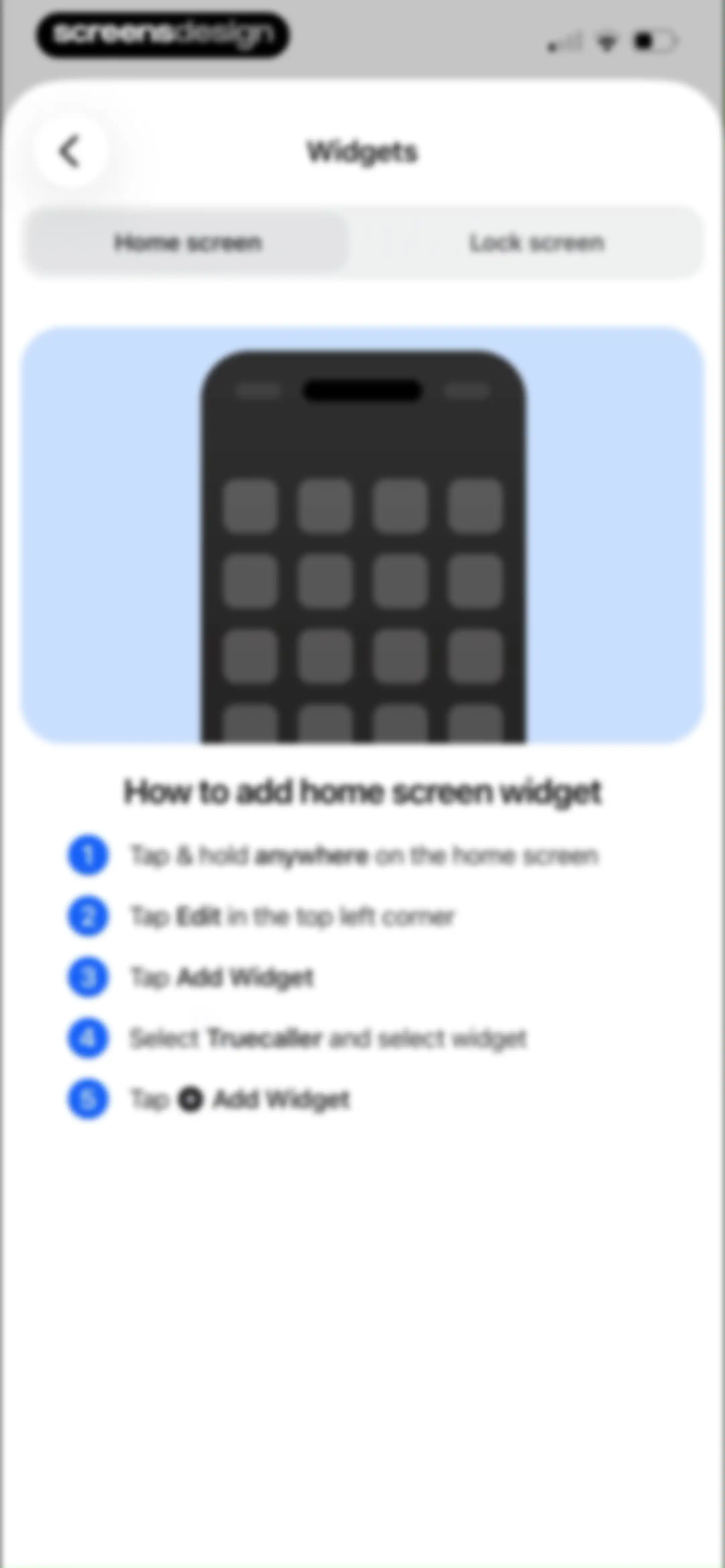 Truecaller: Premium Caller ID screen 104