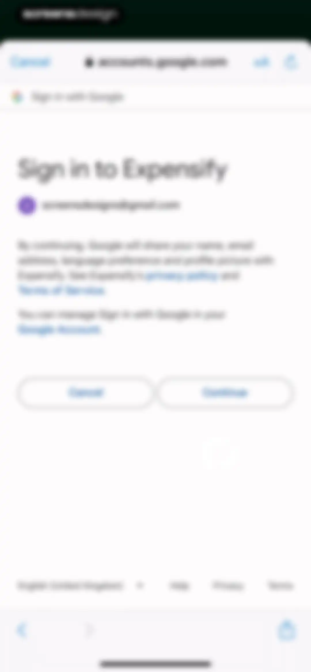 Expensify - Travel & Expense screen 4