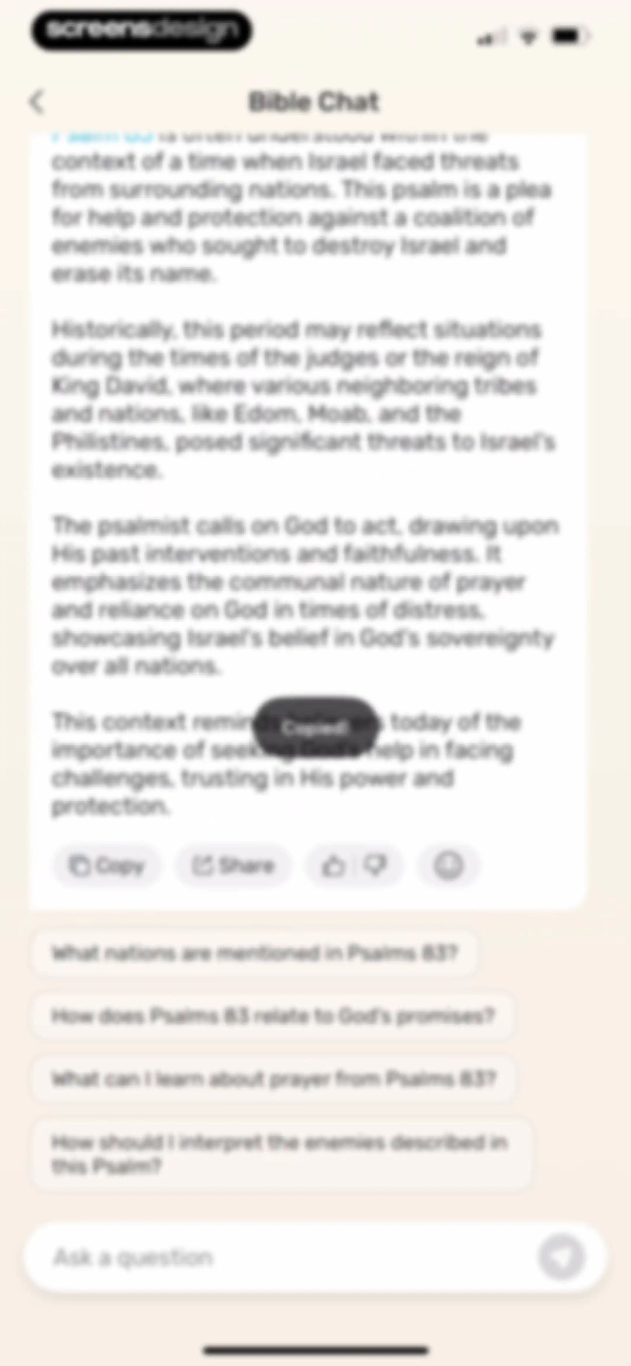 Bible Study - Manna screen 58