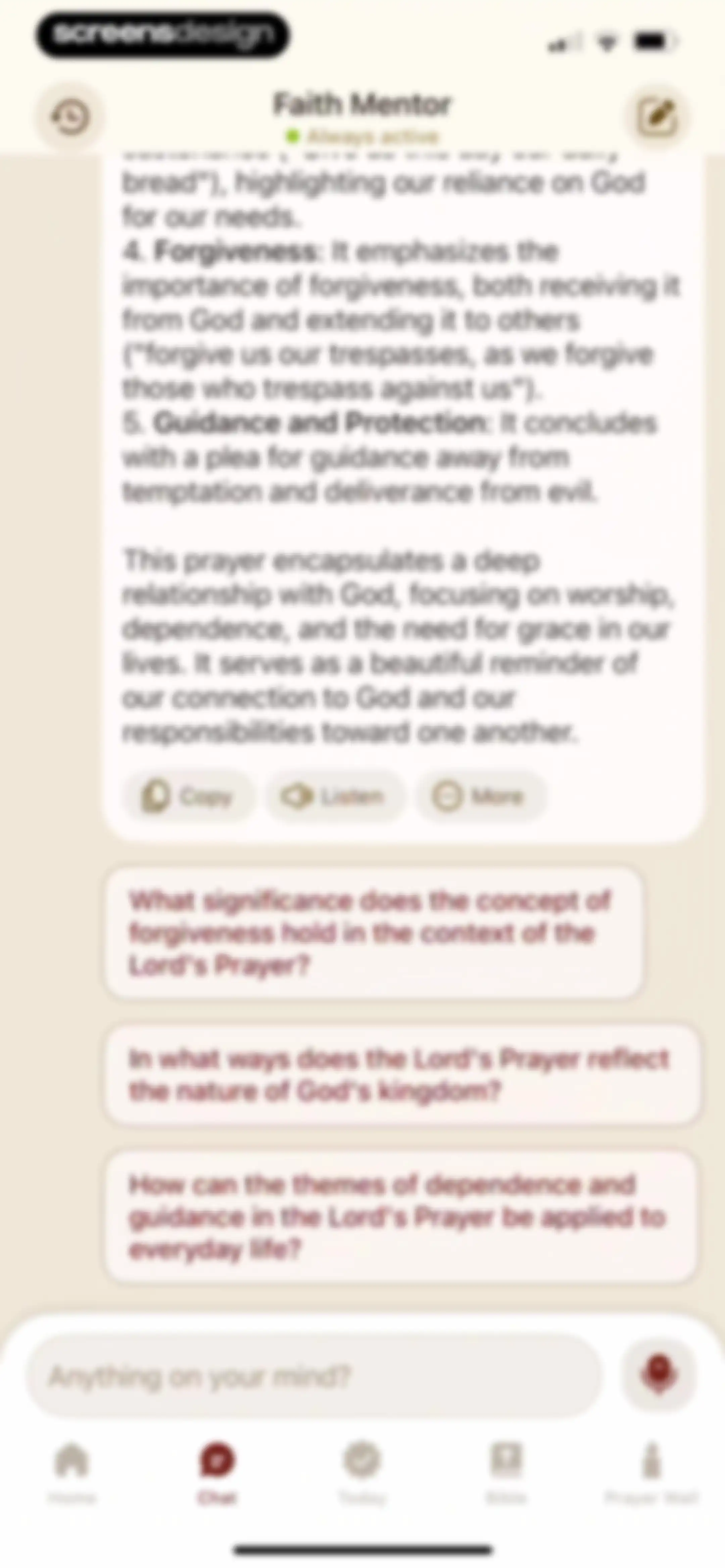 Faith Mentor - AI Bible Chat screen 31