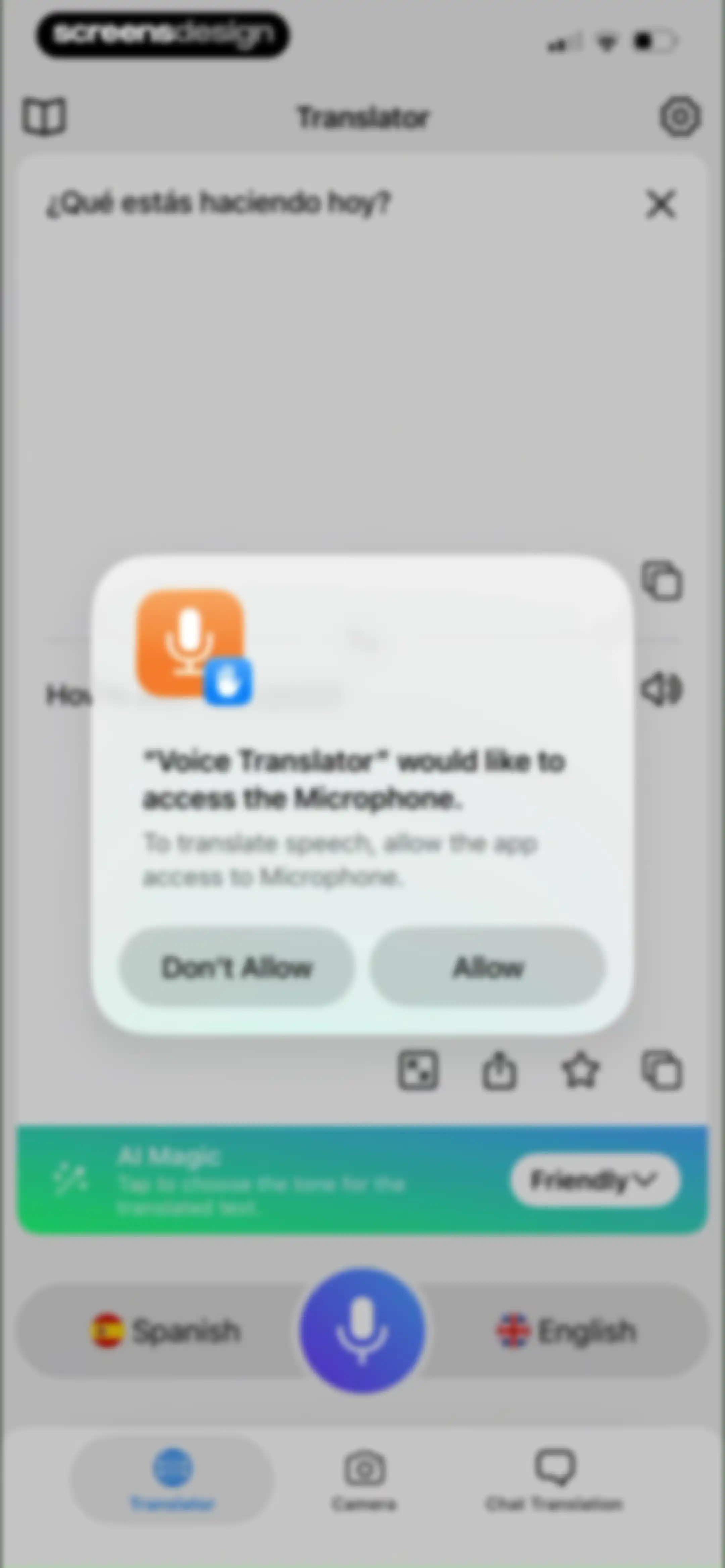Voice Translator: AI Translate screen 24