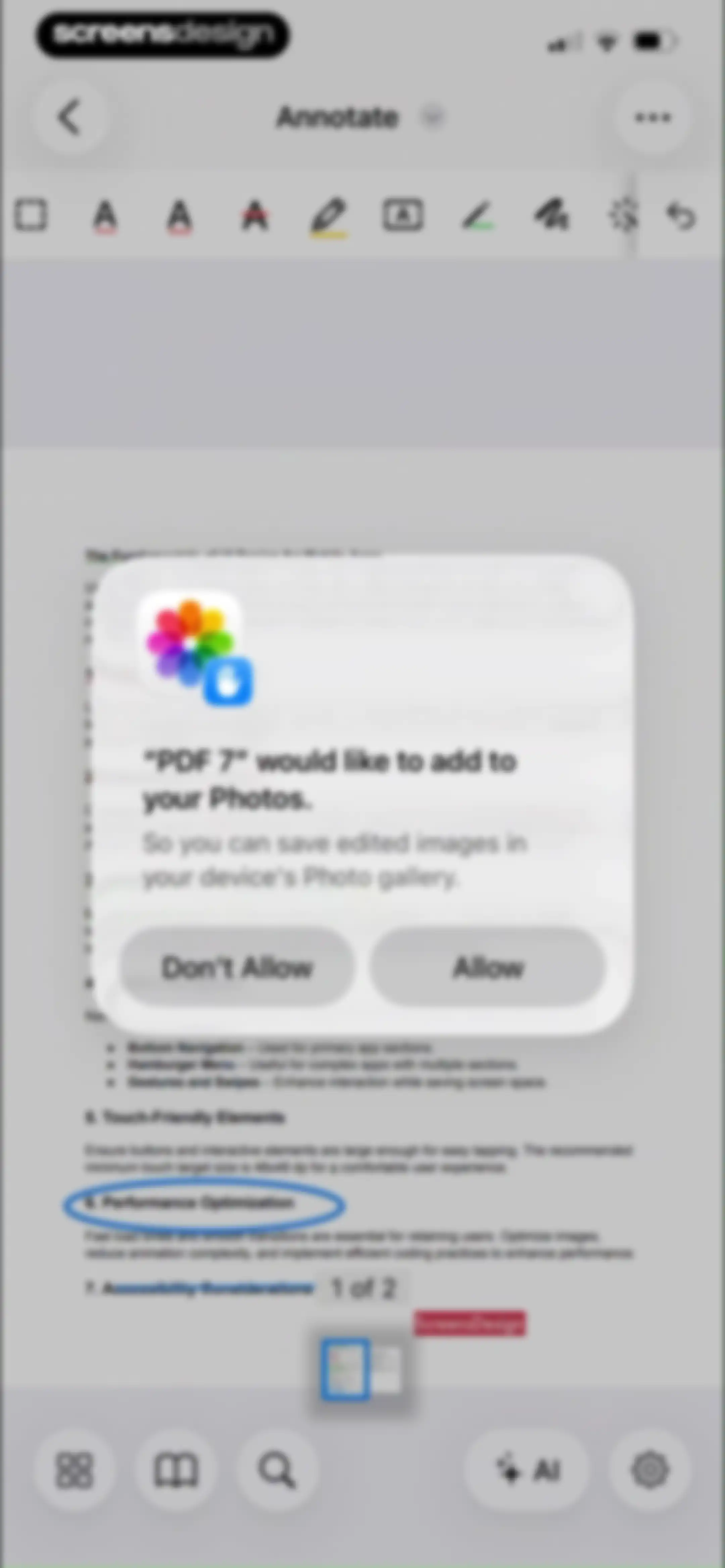 PDF Editor ® screen 64