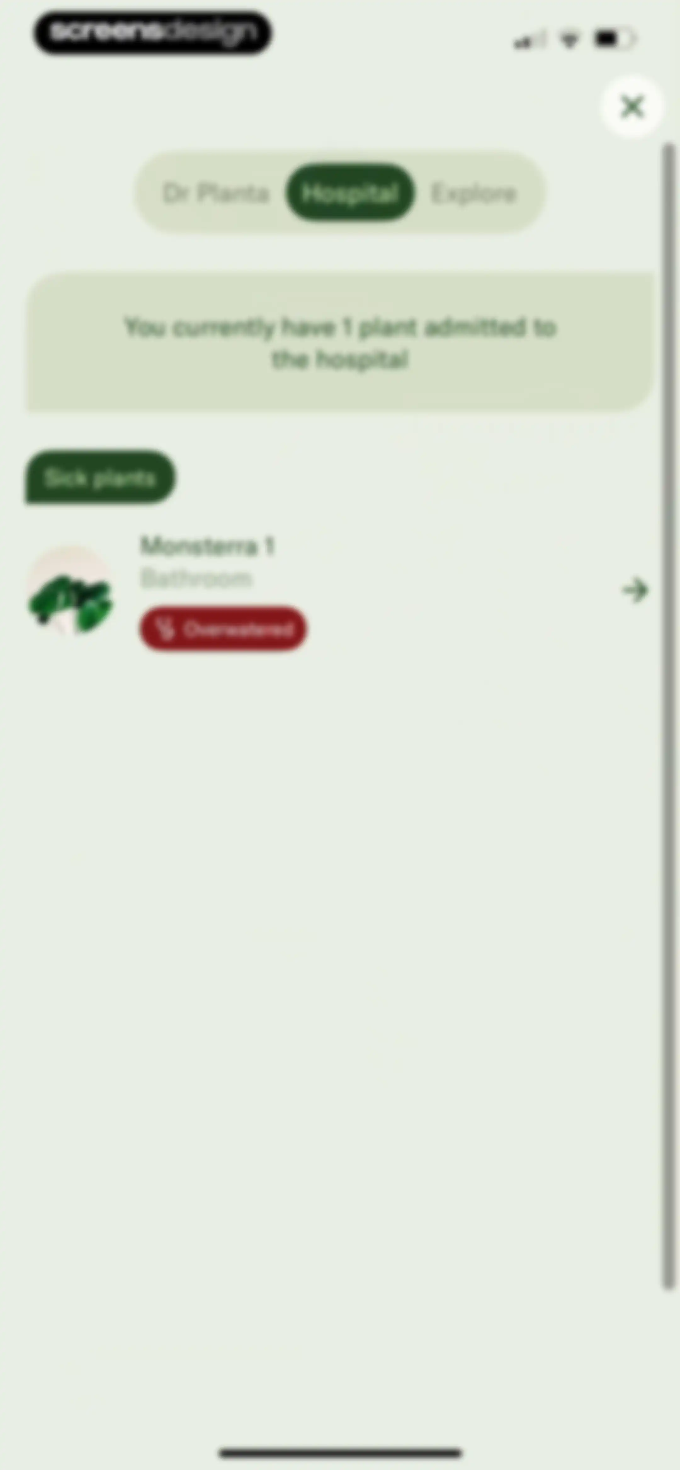 Planta: Plant & Garden Care screen 109