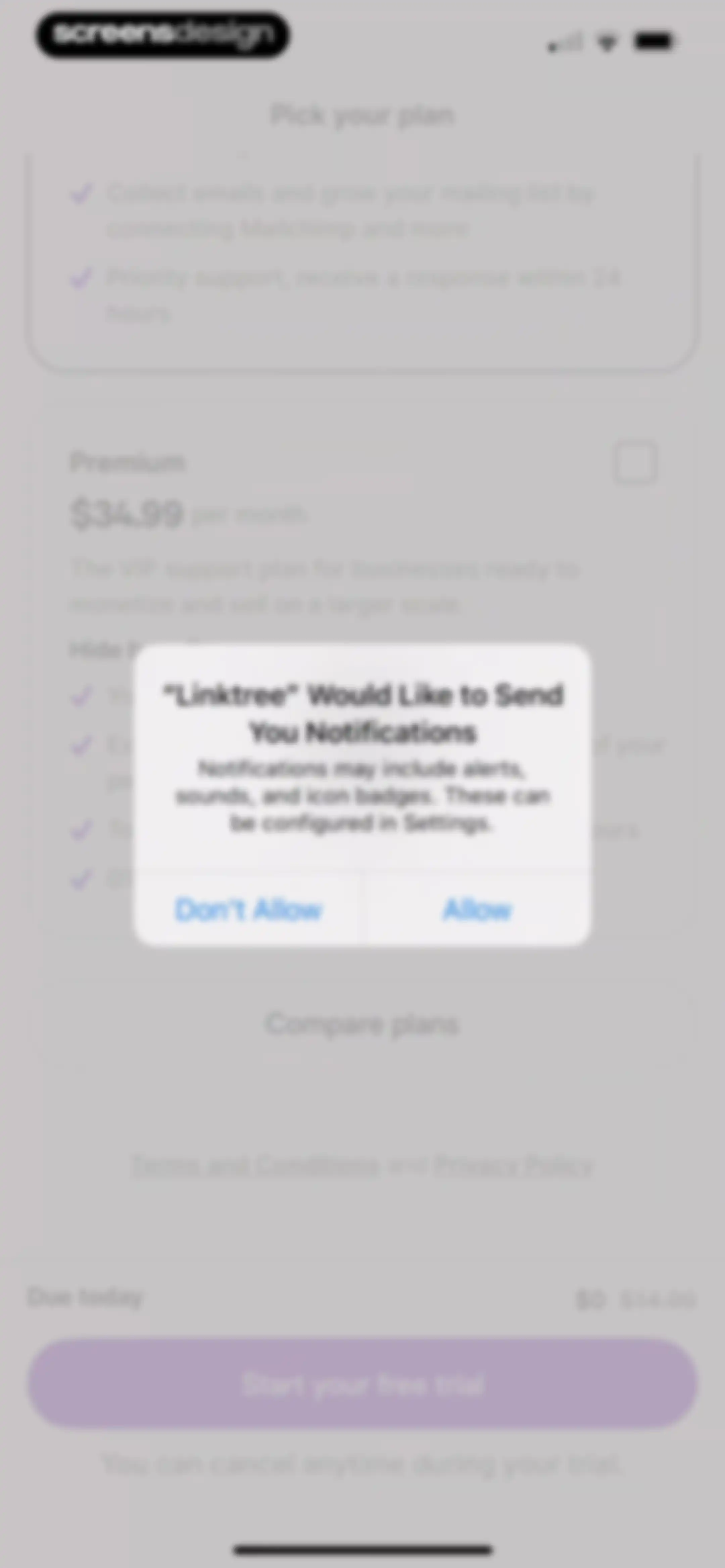 Linktree: Link in Bio Creator screen 22