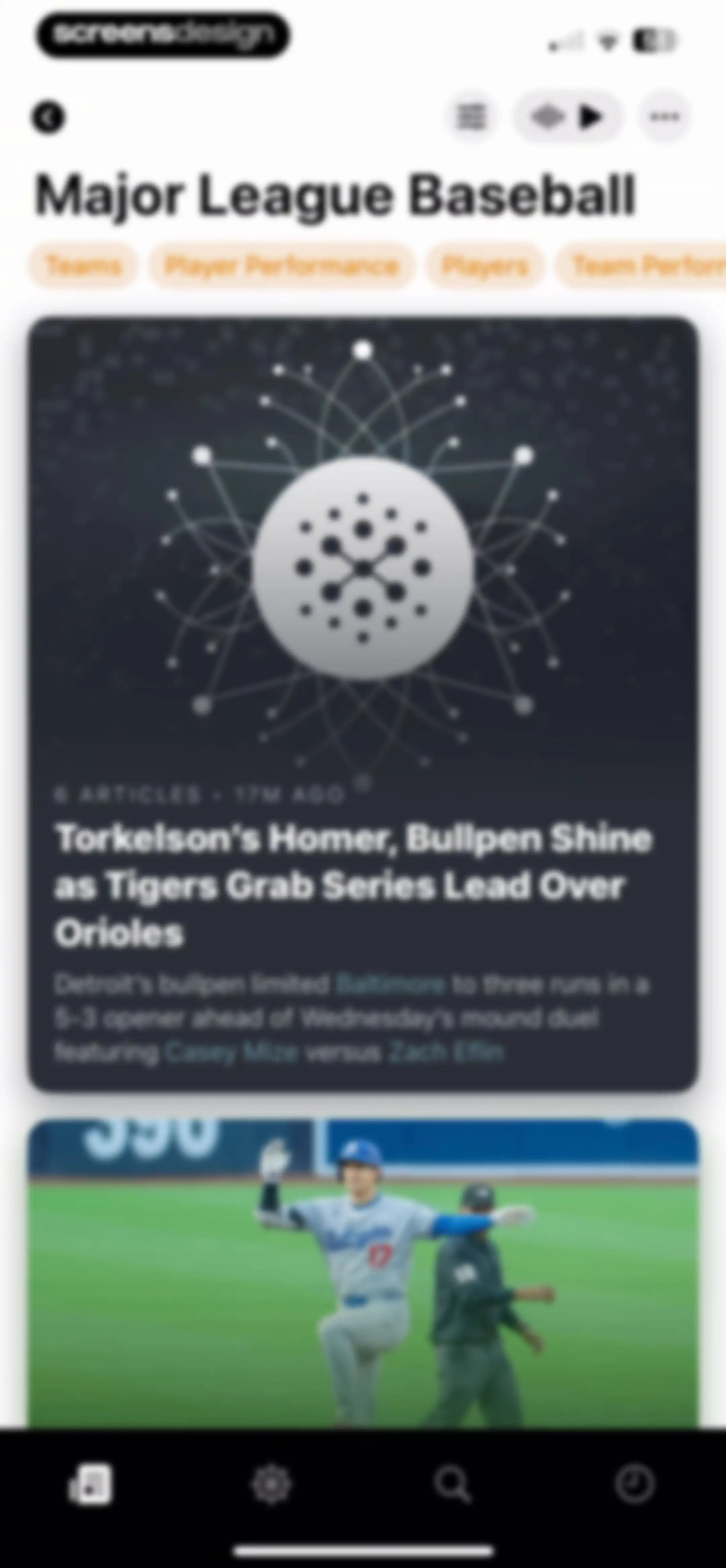 Particle: Personalized News screen 87