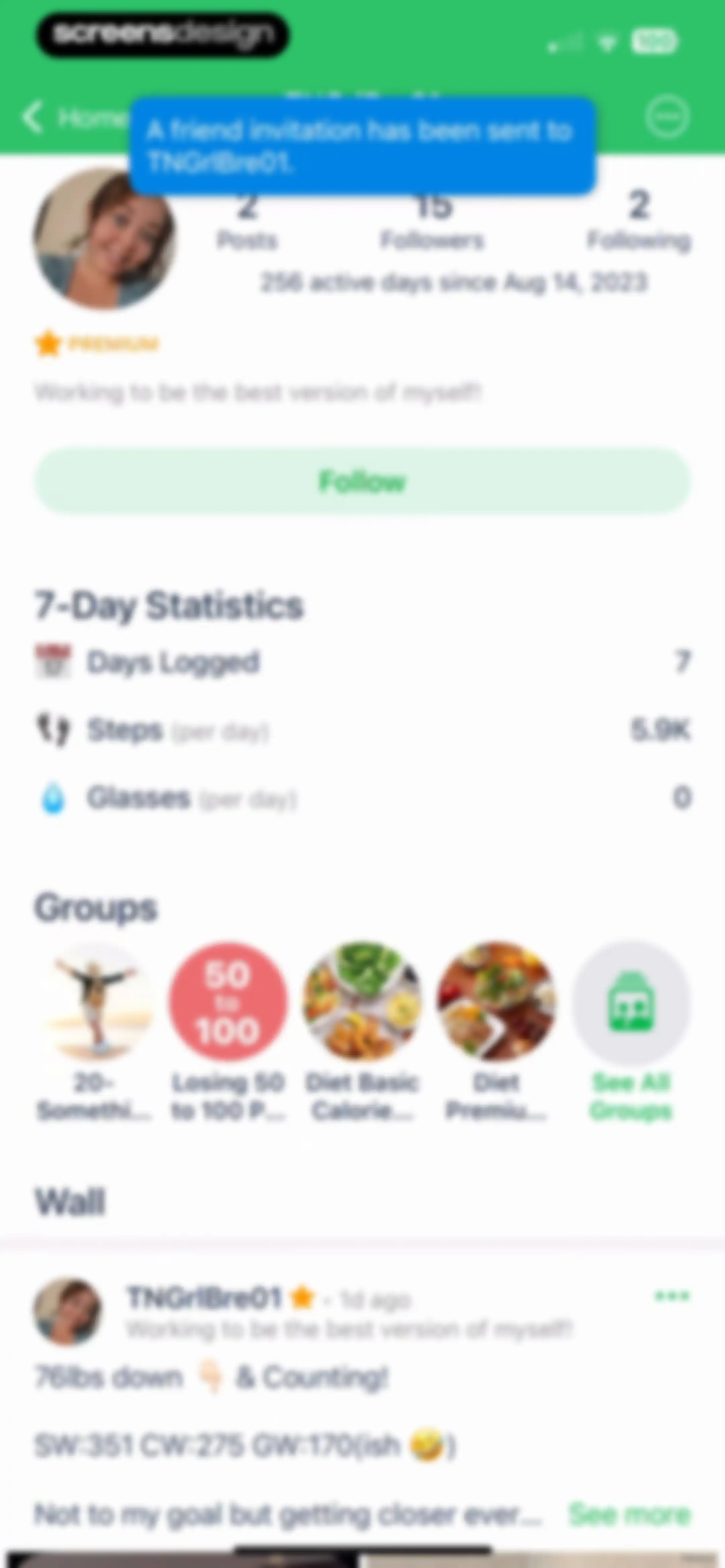 Calorie Counter - MyNetDiary screen 230