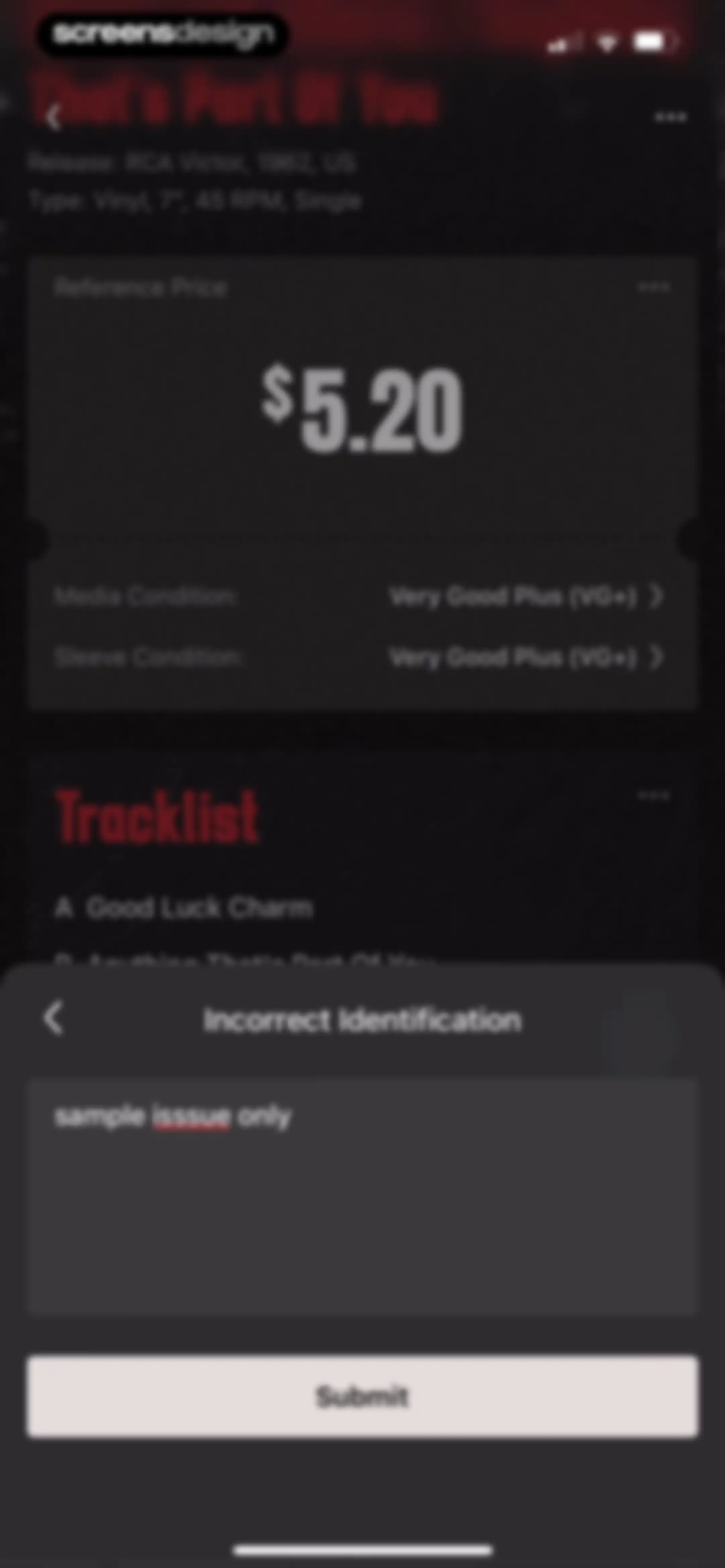 VinylSnap: Scan & Value Record screen 28