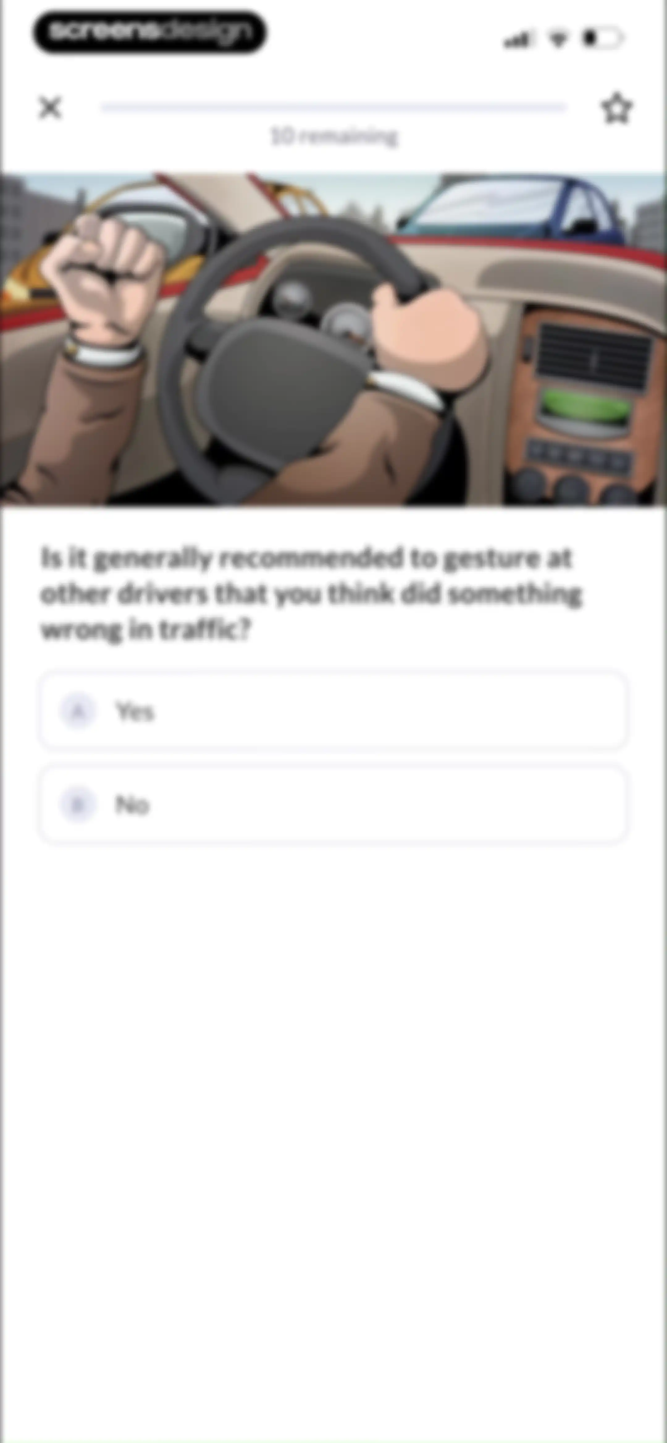 Zutobi: Permit & Driving Prep screen 69
