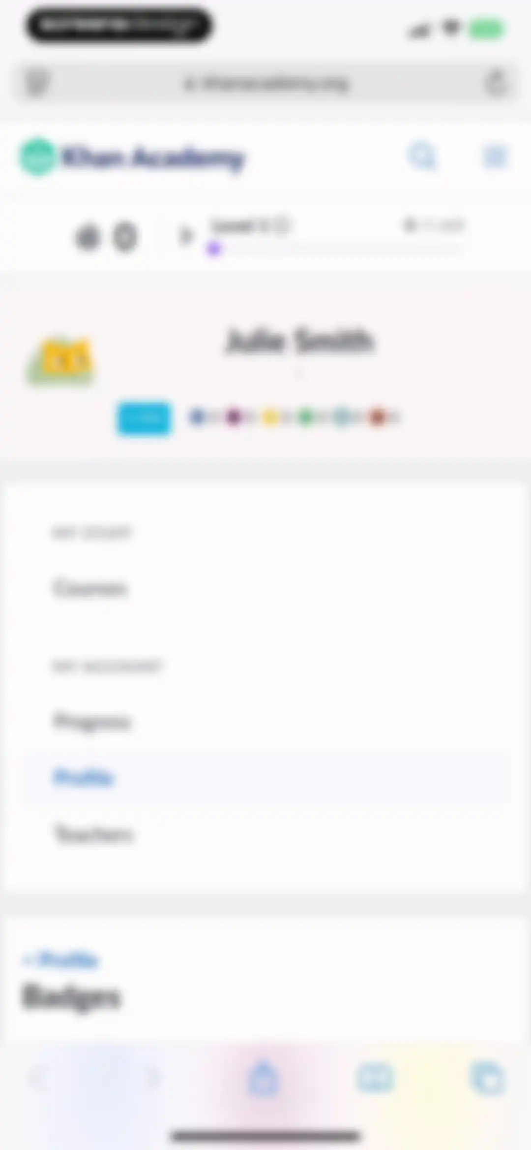 Khan Academy screen 88