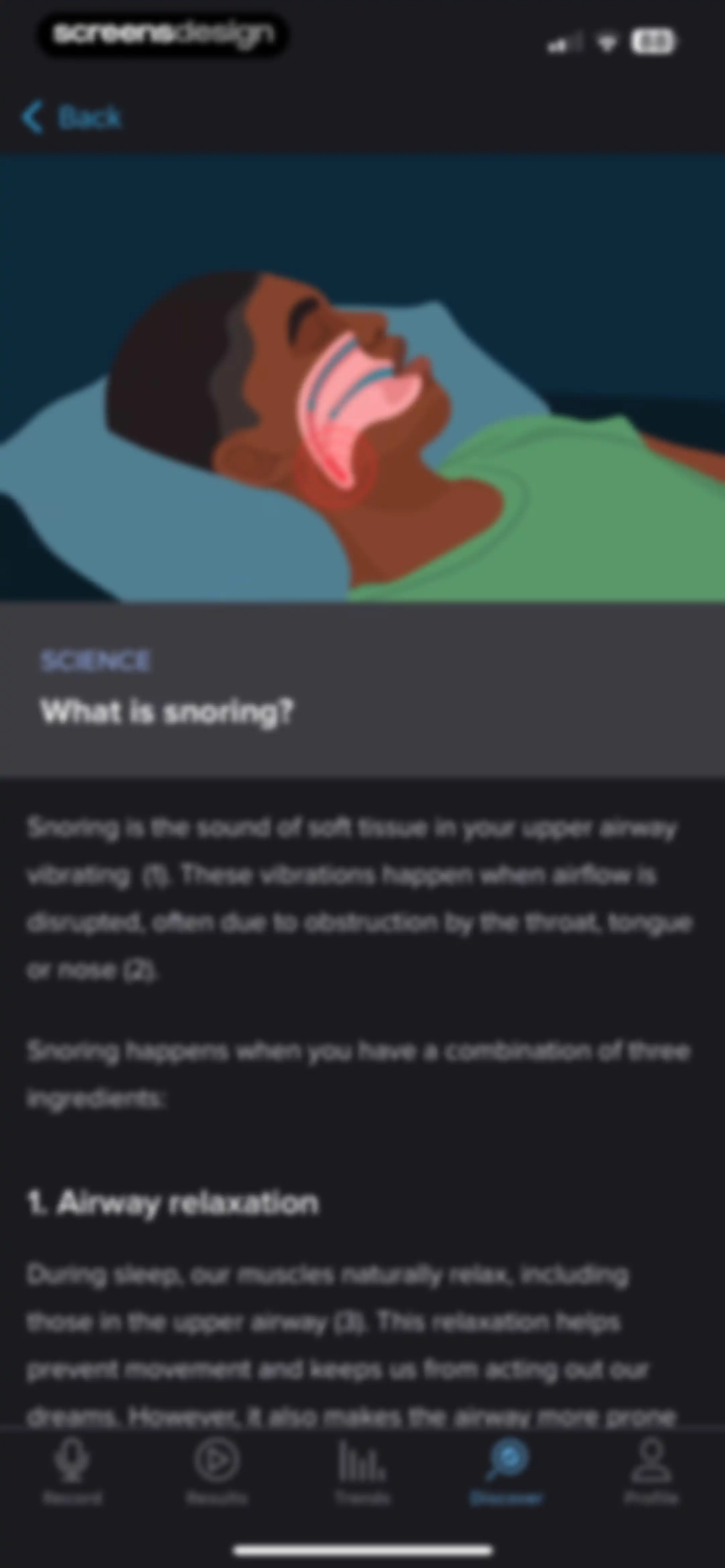SnoreLab : Record Your Snoring screen 61