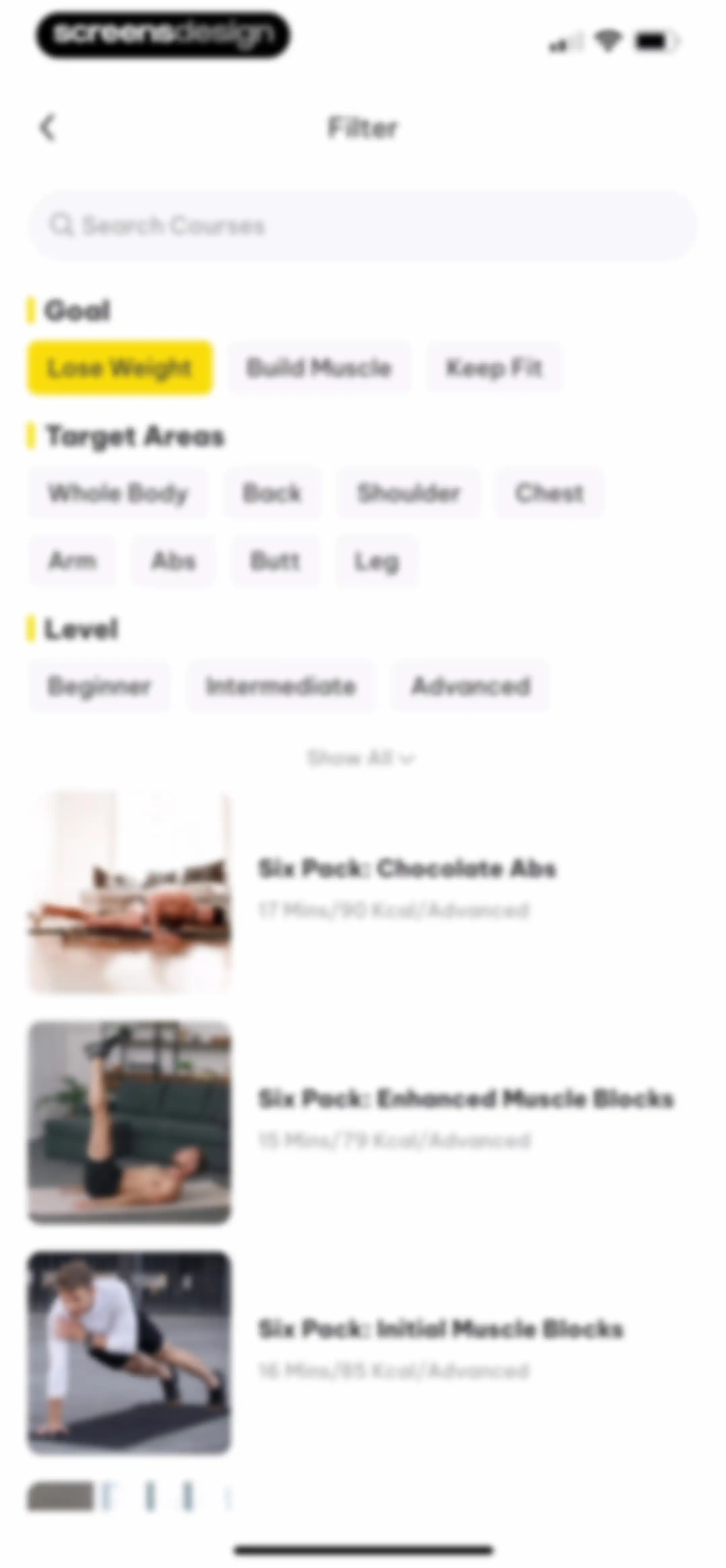 Muscle Monster Workout Planner screen 94