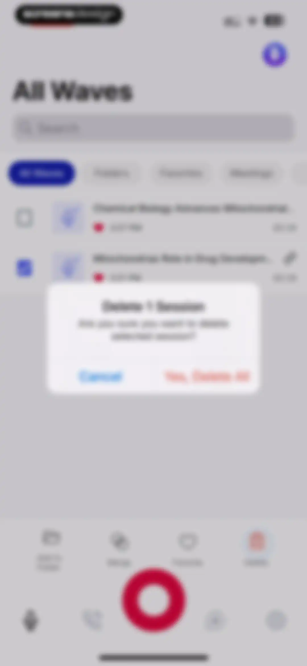 Wave AI Note Taker & Recorder screen 65